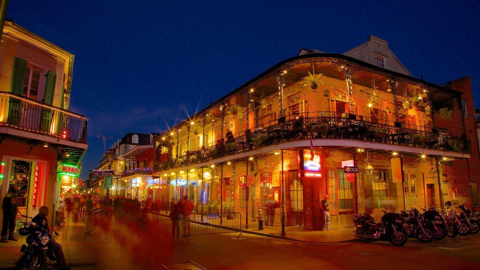 New Orleans, Nacht, Festival, HD, Nachtleben, 1600x900 HD Desktop