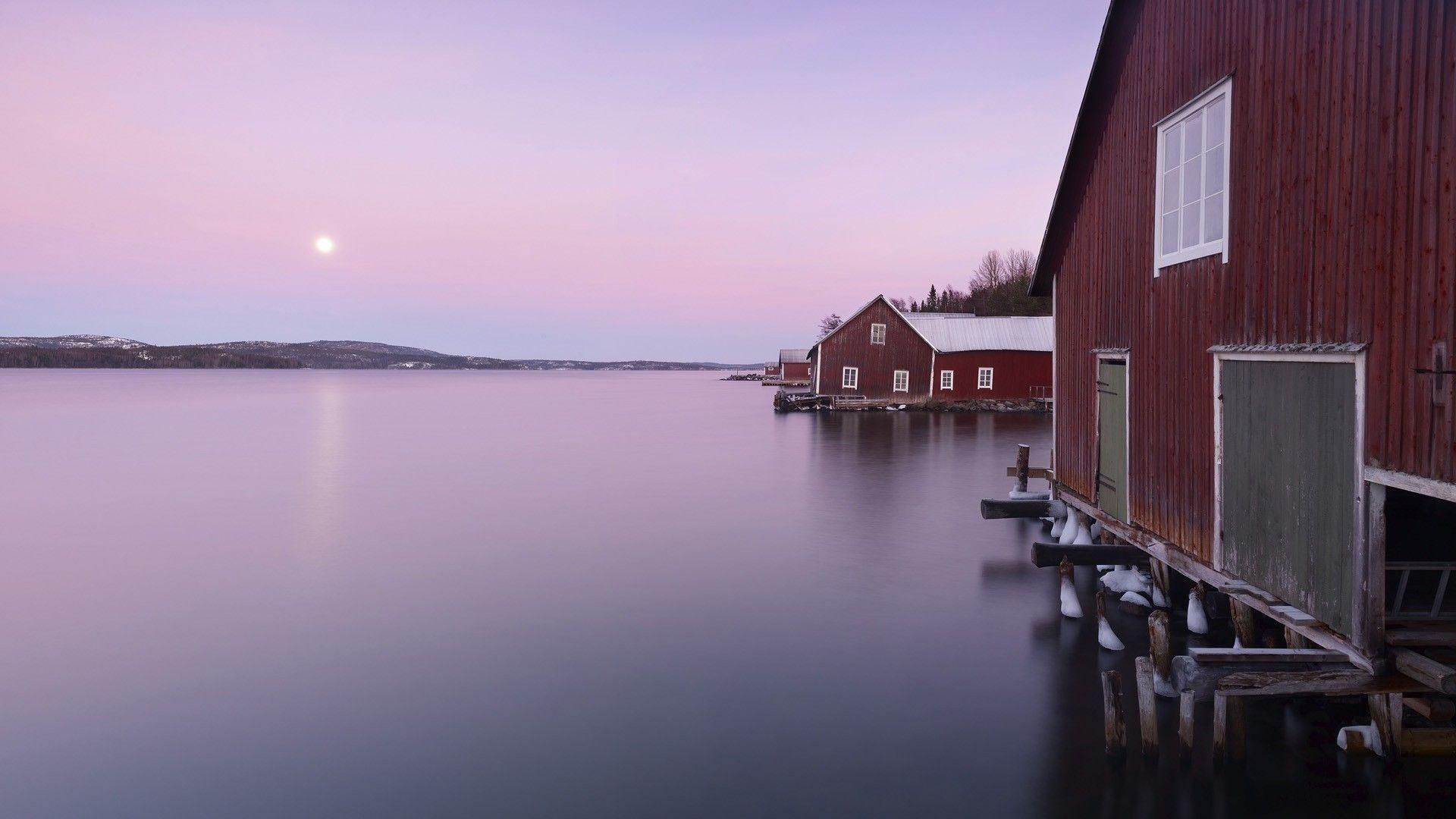 Schwedische Kultur, Nordlichter, Fjorde, Schweden, 1920x1080 Full HD Desktop