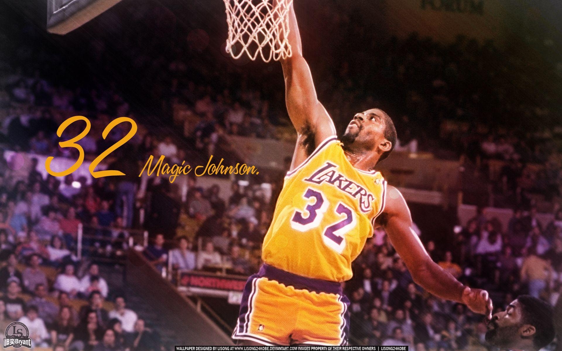 Magic Johnson, Lakers, NBA, Basketball, Anführer, 1920x1200 HD Desktop