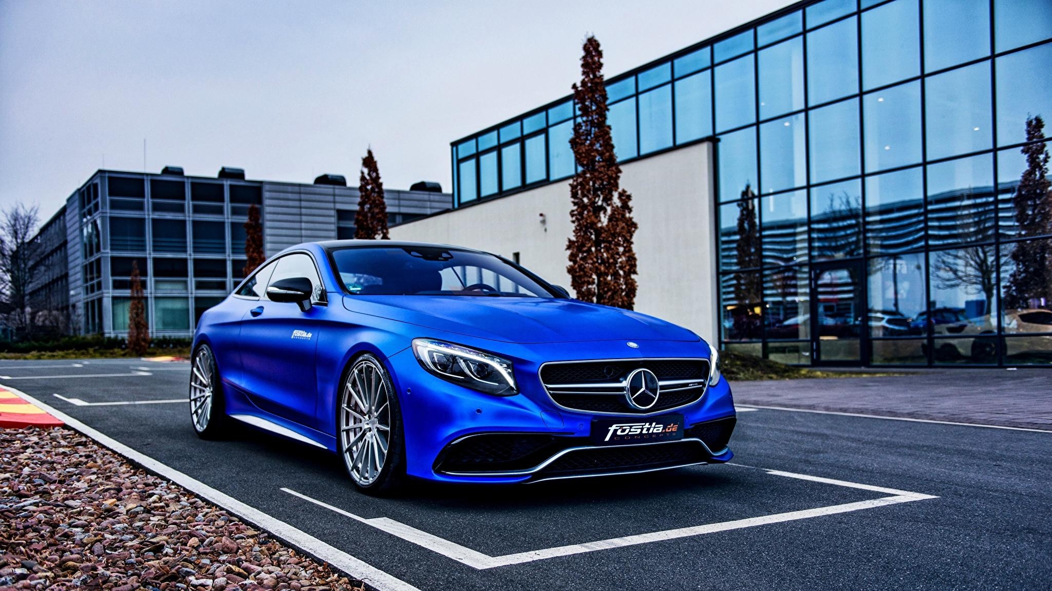 Mercedes-AMG, C217, S-Klasse, Coupe, Blau, 2050x1160 HD Desktop