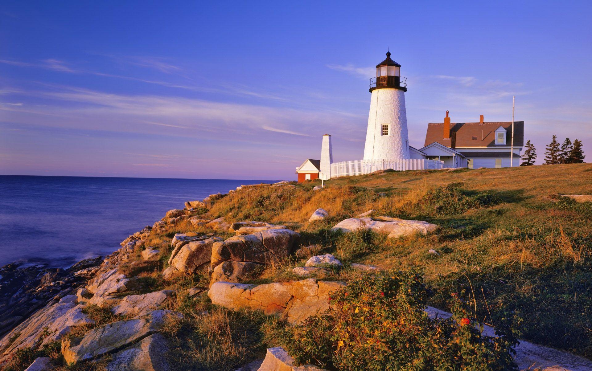 Maine, 21342 px, Hintergrund, Landschaft, USA, 1920x1210 HD Desktop