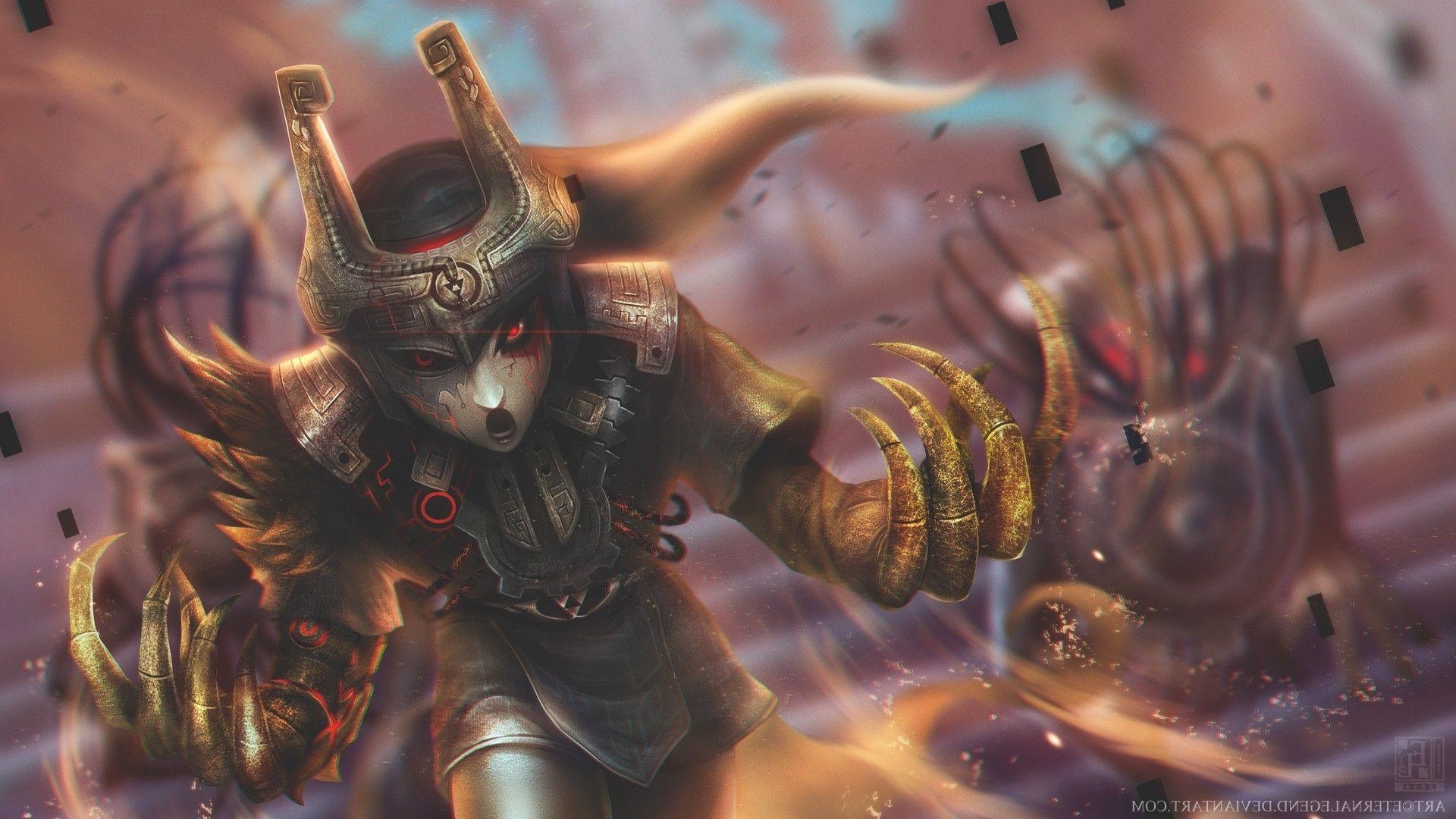 Zelda Twilight Princess, Fantasy Kunst, Legend of Zelda, HD Hintergrund, 1920x1080 Full HD Desktop