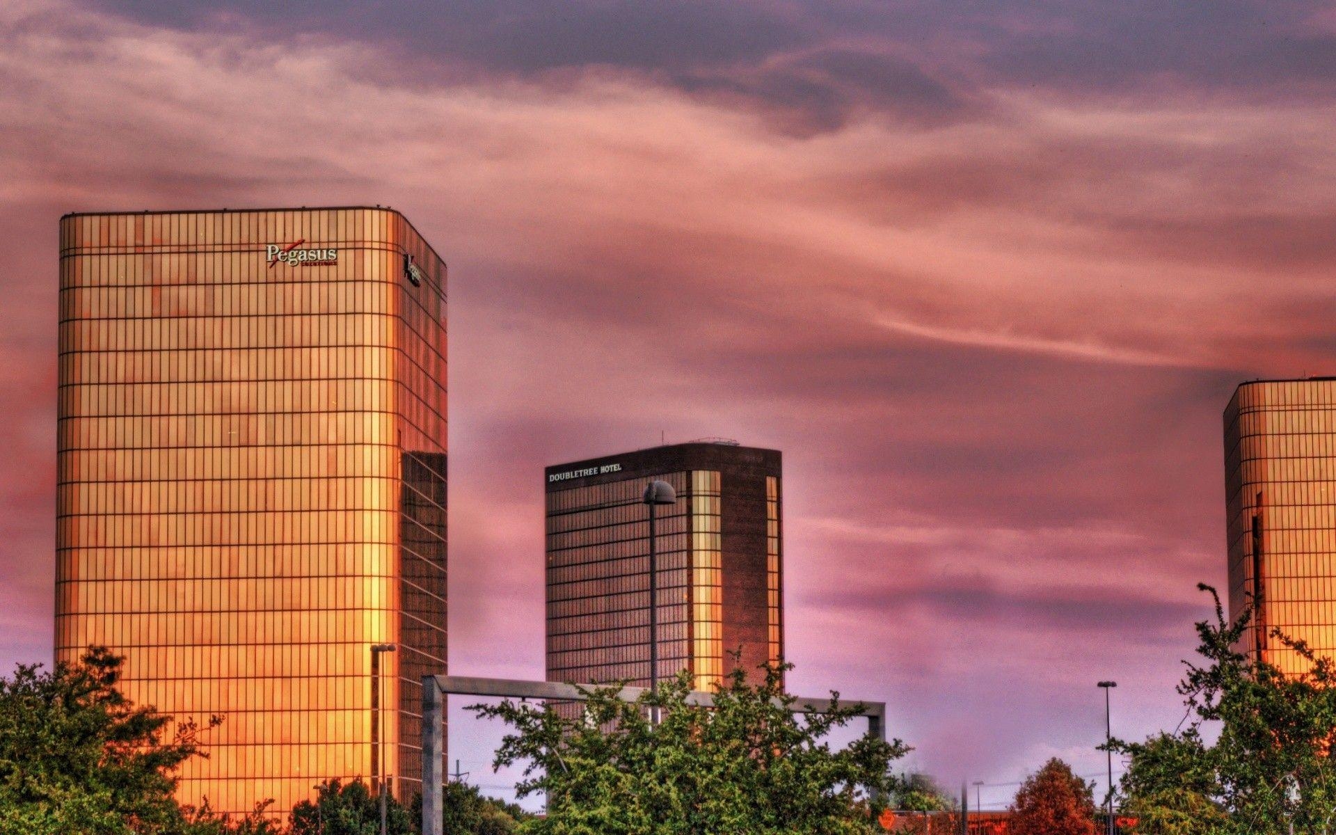 Golden, Dallas, Texas, Sonnenuntergang, Fotografie, 1920x1200 HD Desktop