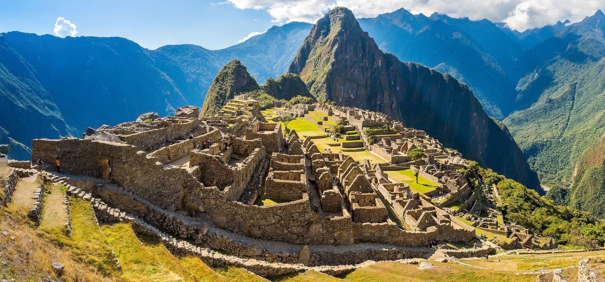 HD, Machu Picchu, Bilder, Kulisse, Peru, 2500x1170 Dual Screen Desktop