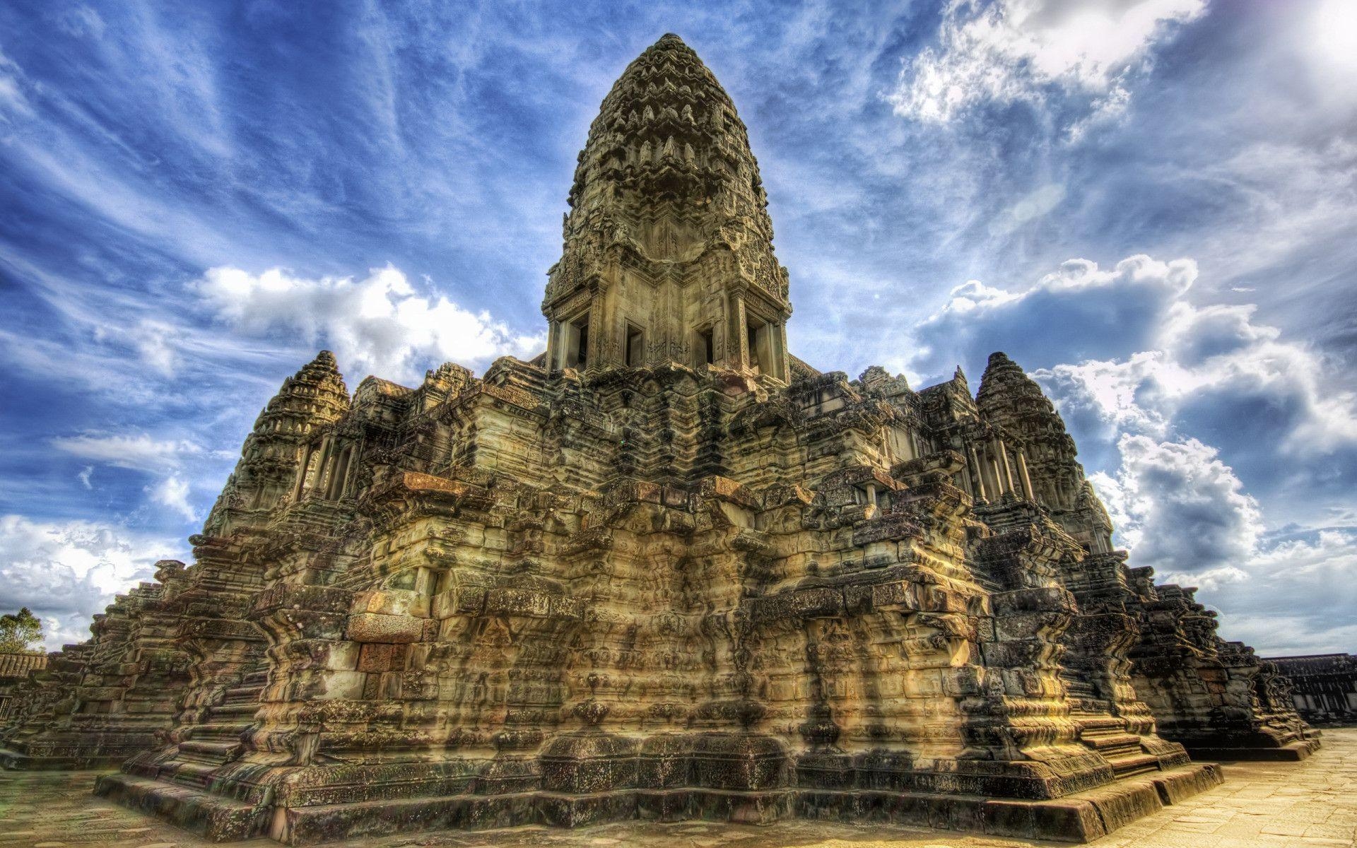 Angkor Wat, Tapete, Kambodscha, Adler, Architektur, 1920x1200 HD Desktop