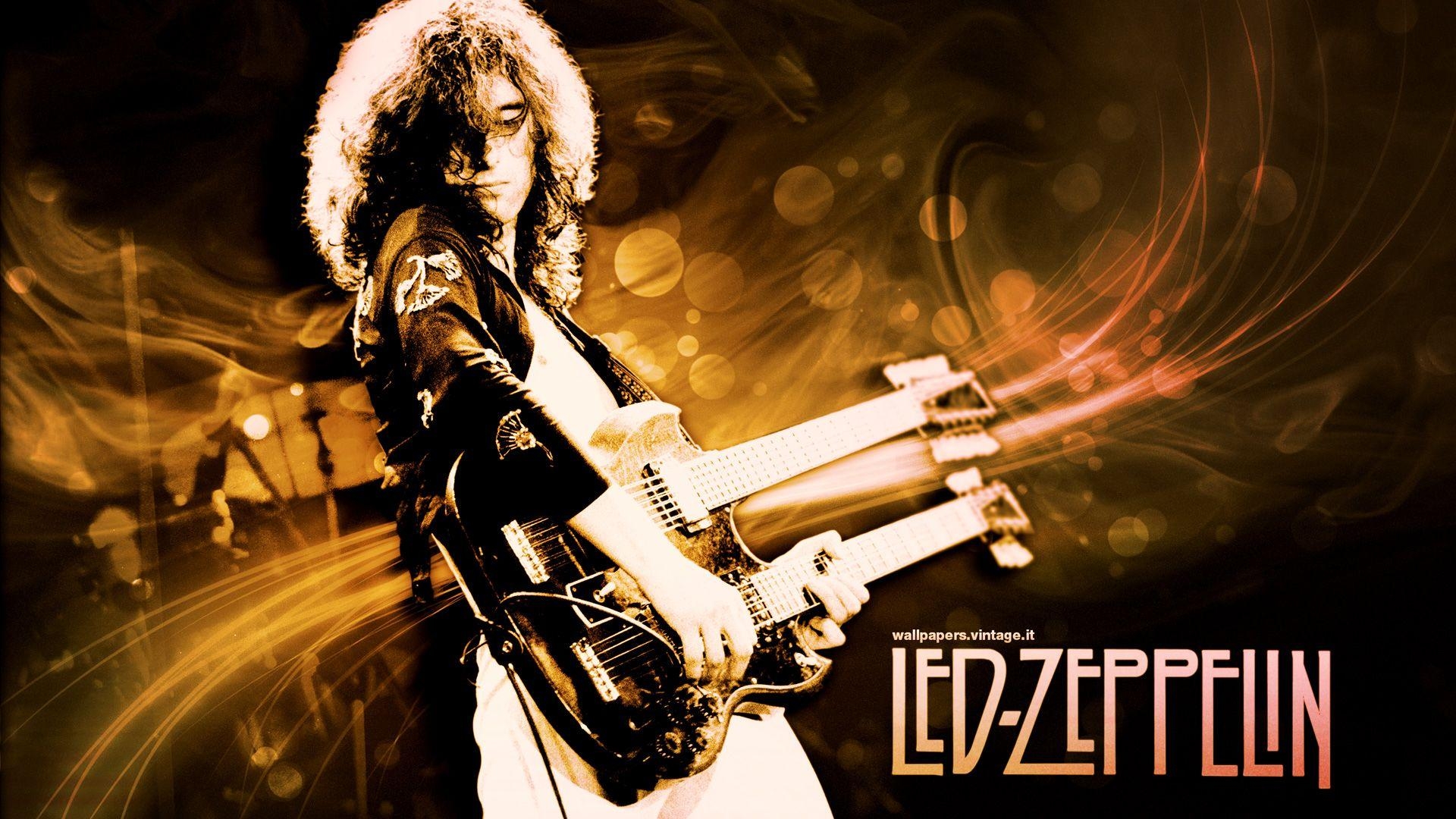 Led Zeppelin, HD, Jimmy Page, Rock, Musik, 1920x1080 Full HD Desktop