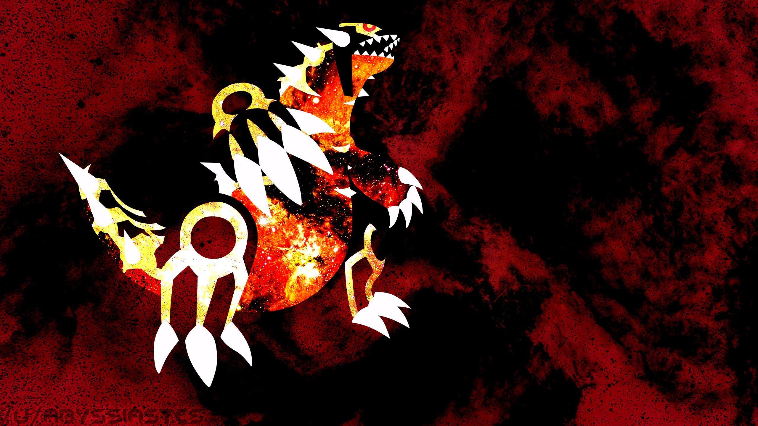 Kyogre, Omega Groudon, Pokémon, Anime, Dämmerung, 2560x1440 HD Desktop