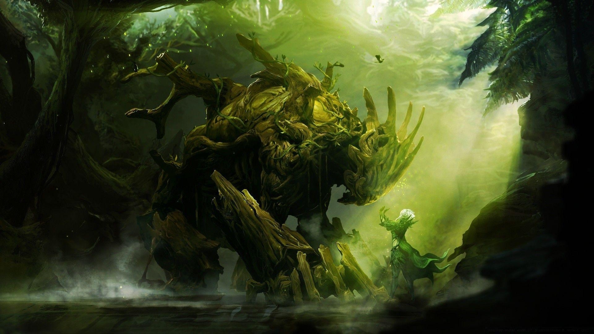 Guild Wars 2, Gaming, Hintergrund, Fantasy, Kunst, 1920x1080 Full HD Desktop