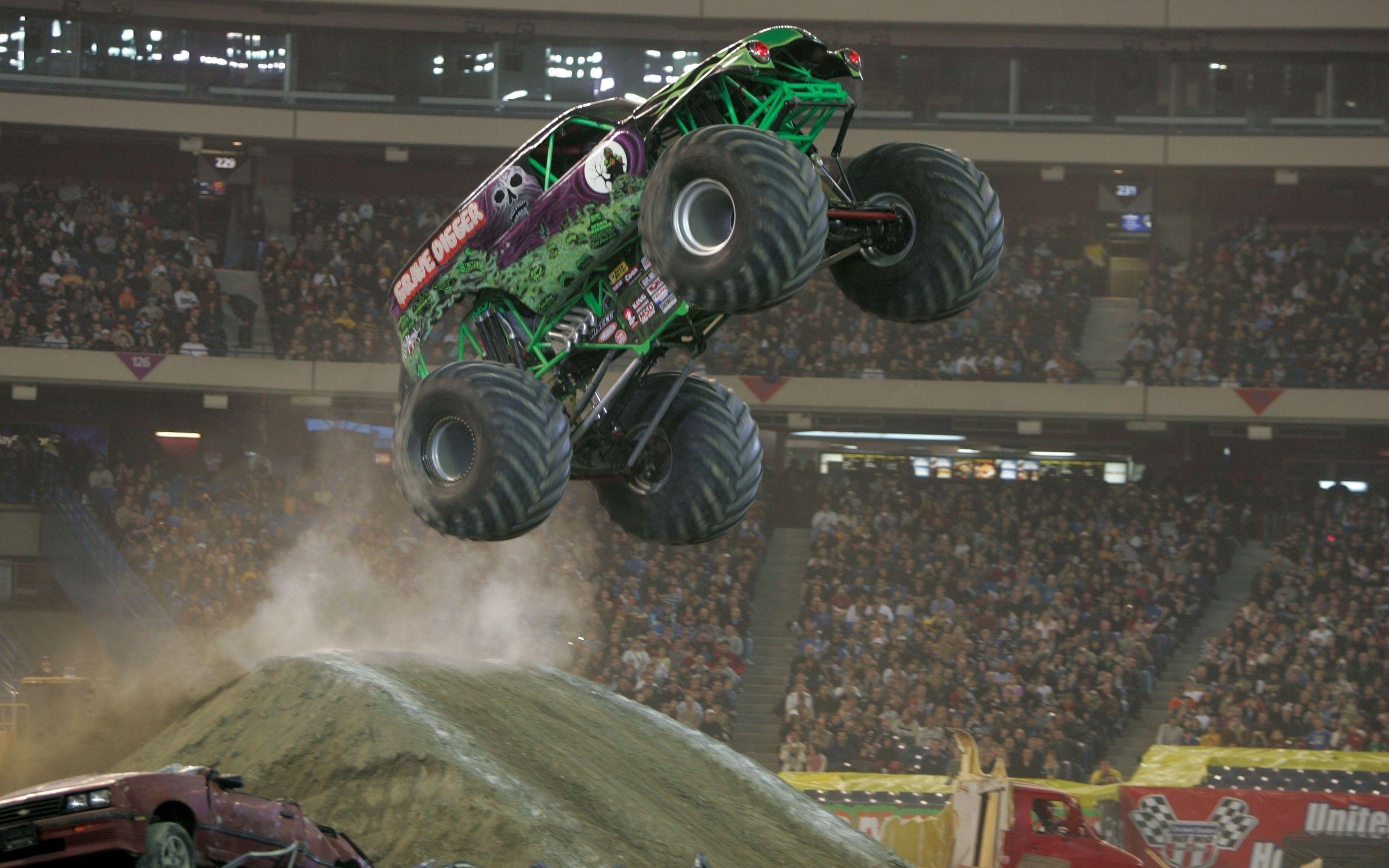 Monster Truck, HD, Grafik, Technik, Motorsport, 2560x1600 HD Desktop