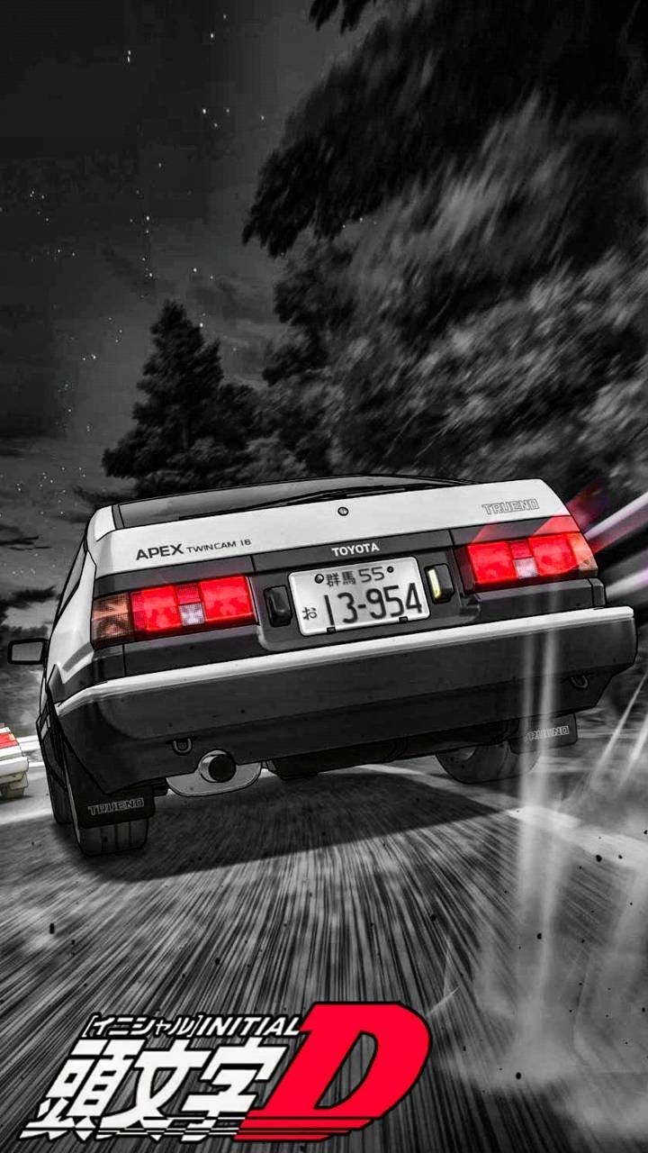 Initial D, Anime, Wallpaper, Hintergrund, Stil, 720x1280 HD Handy