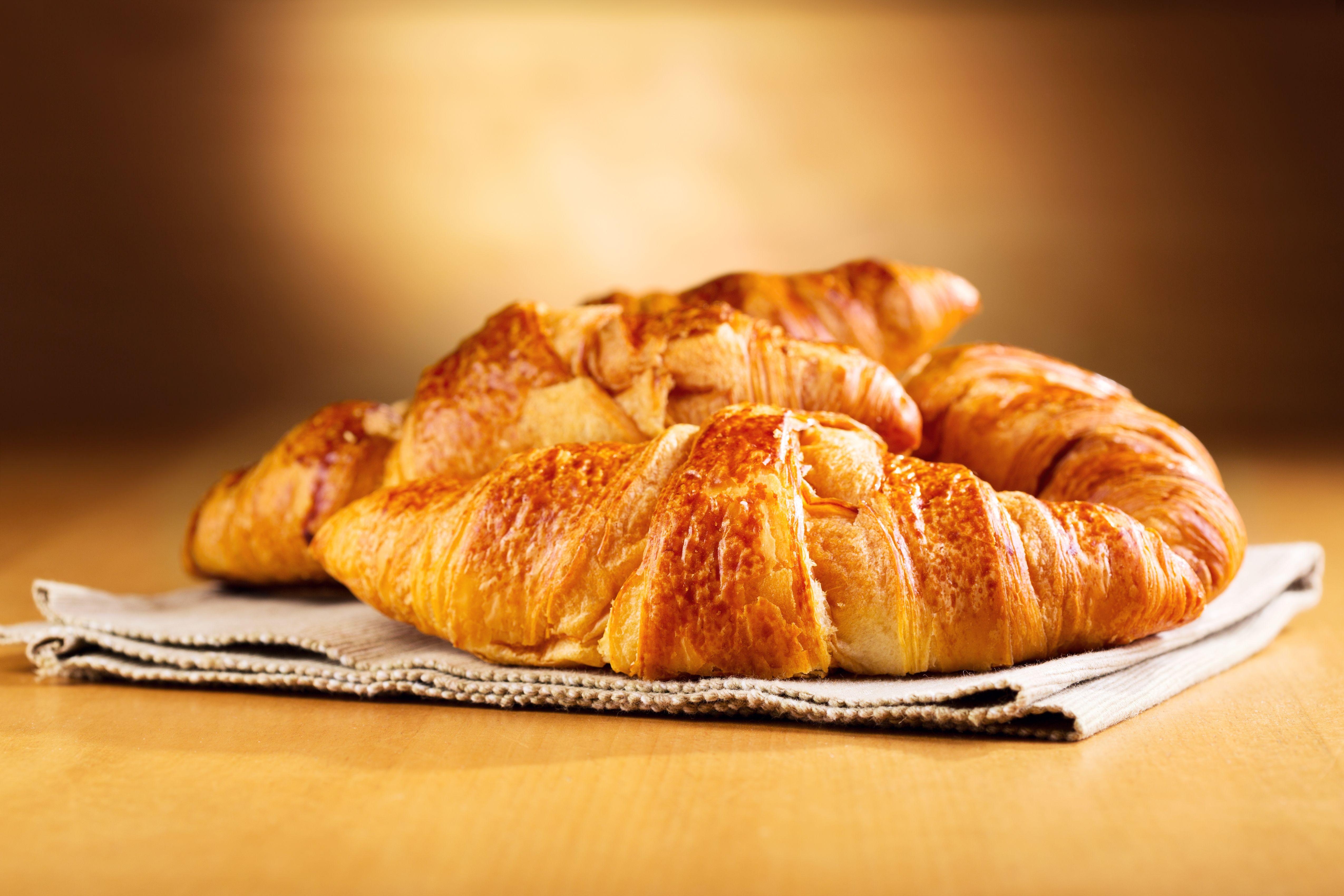 Croissant, Teig, Gebäck, Bild, Frühstück, 5100x3400 4K Desktop