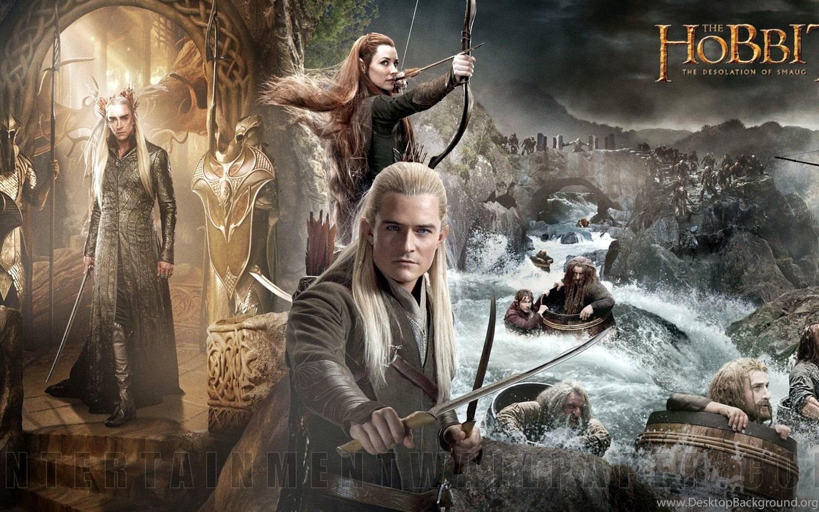 Hobbit, Desolation, Smaug, Desktop, Hintergrund, 1680x1050 HD Desktop