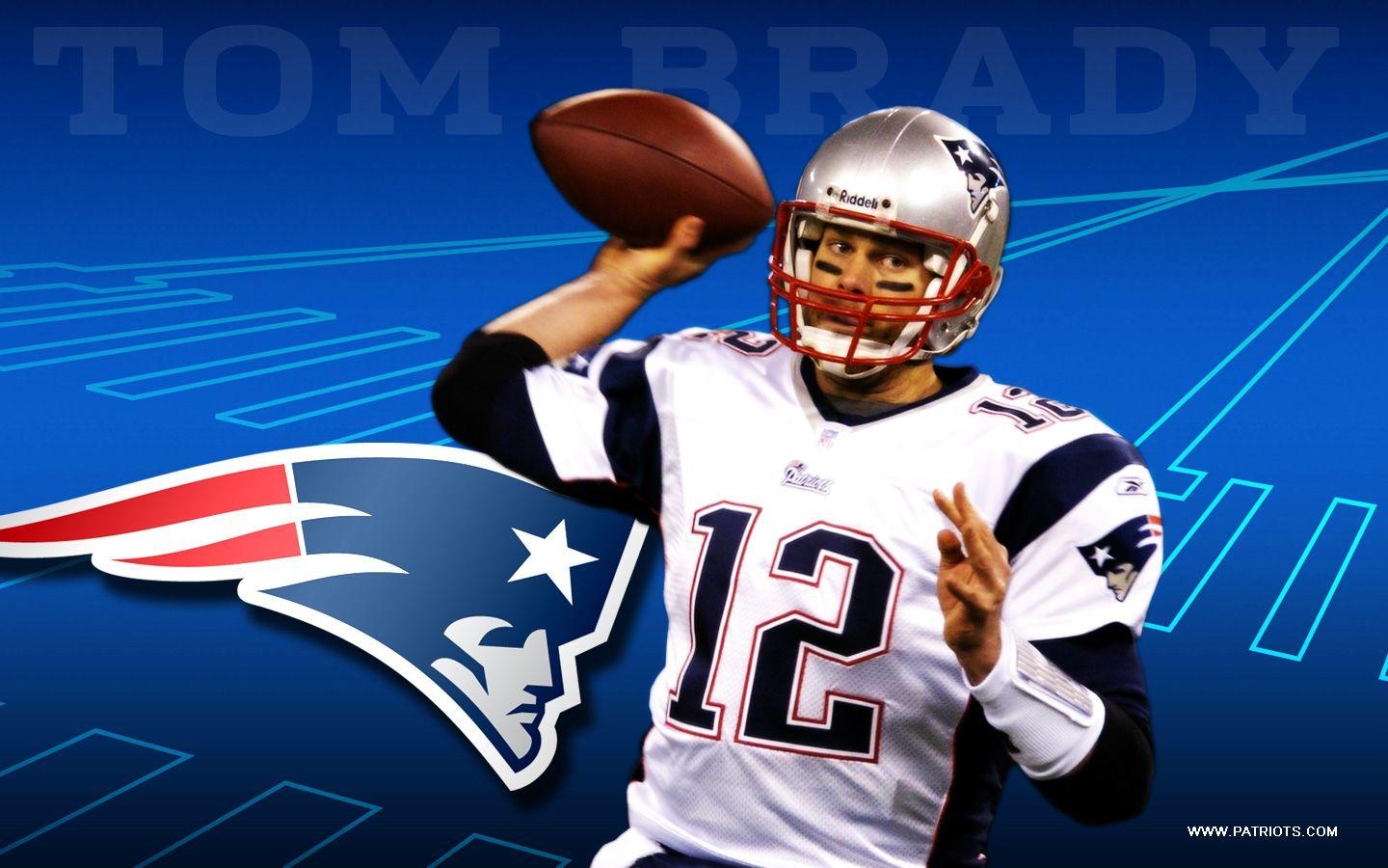 Patriots, Tom Brady, Hintergrund, American Football, NFL, 1440x900 HD Desktop