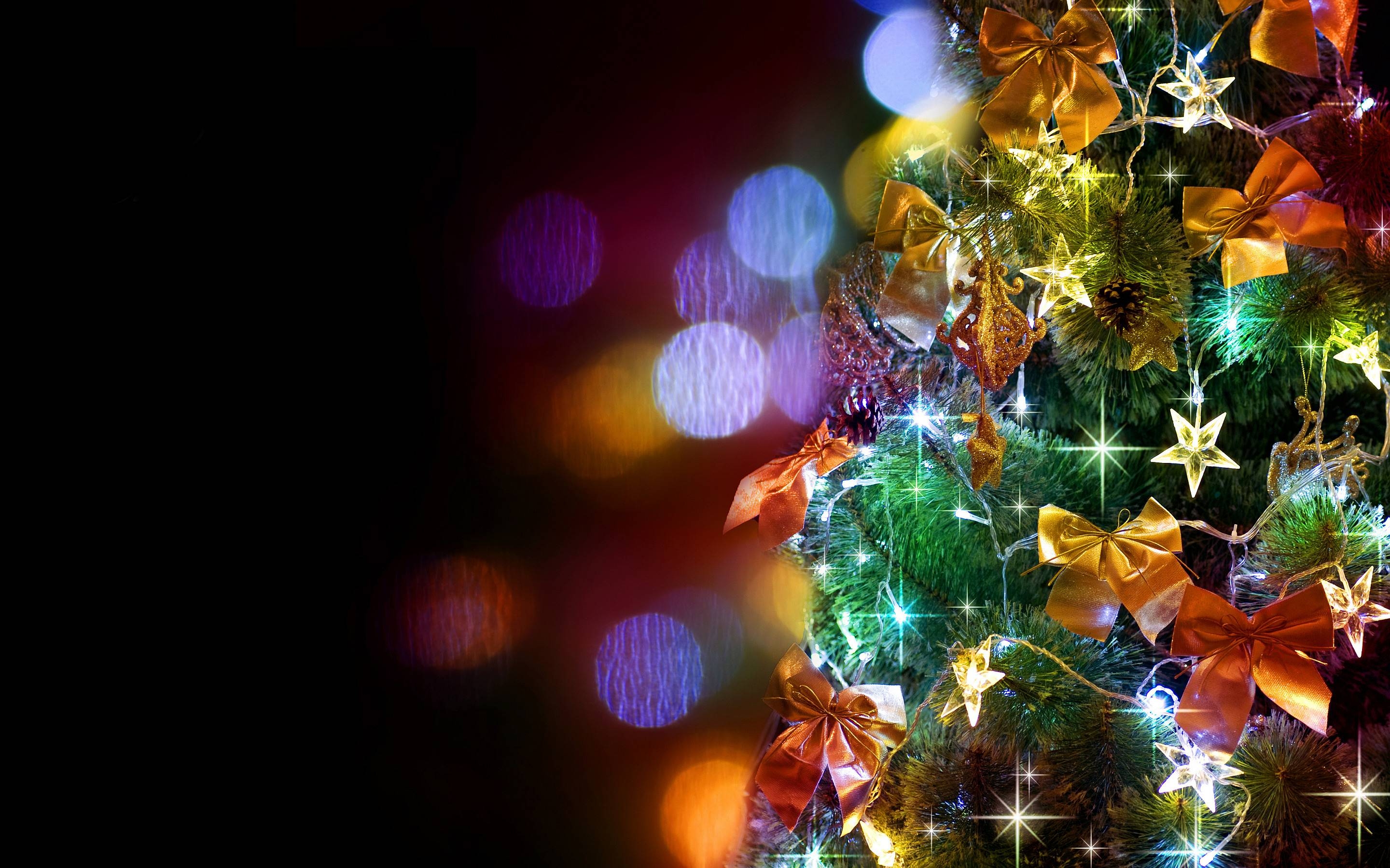 Weihnachtsbaum, Hintergrund, Feier, Urlaub, Dekoration, 2880x1800 HD Desktop