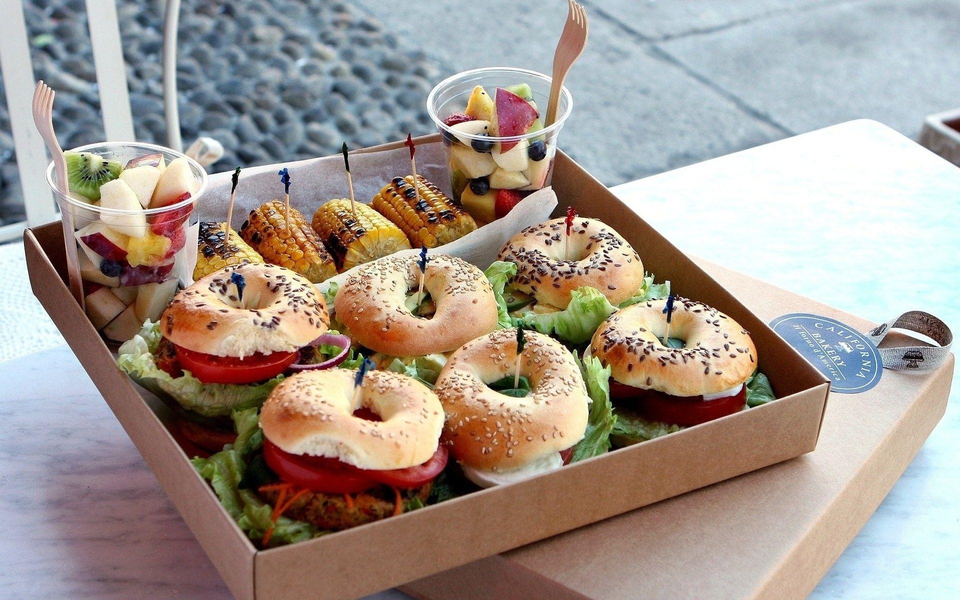 Bagel Sandwich, HD, Mahlzeit, Lecker, Bild, 1920x1200 HD Desktop