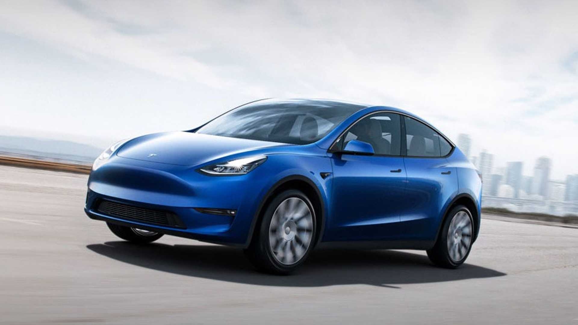 Tesla Model Y, Auto, Vorderansicht, Design, HD, 1920x1080 Full HD Desktop