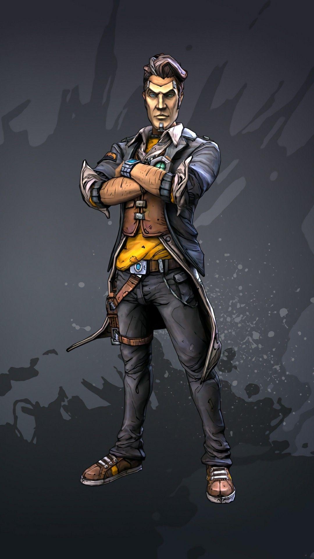 Handsome Jack, Borderlands, Gaming, Charakter, Hintergrund, 1080x1920 Full HD Handy