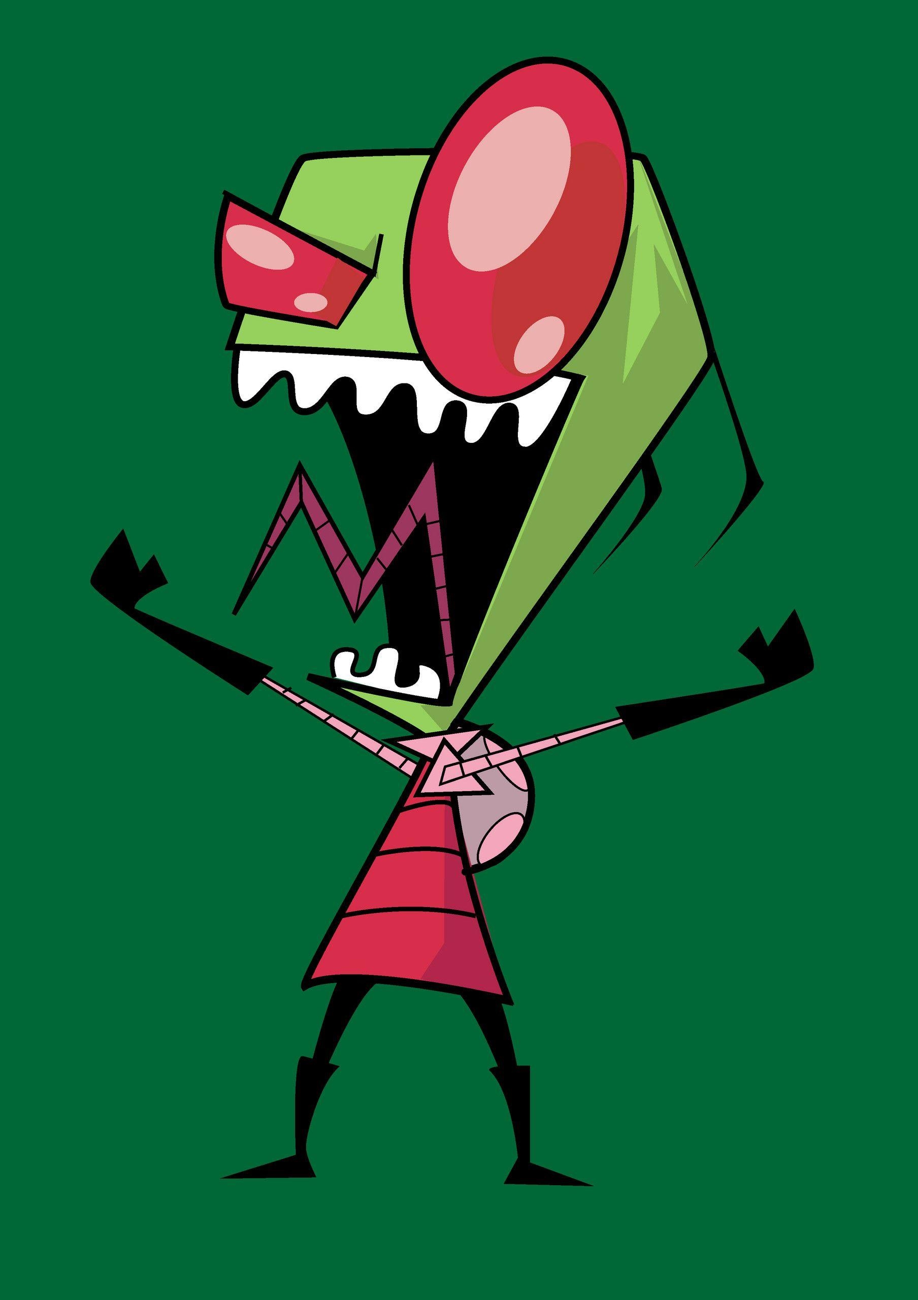 Invader Zim, Gir, Wallpaper, Alien, Cartoon, 1810x2560 HD Handy