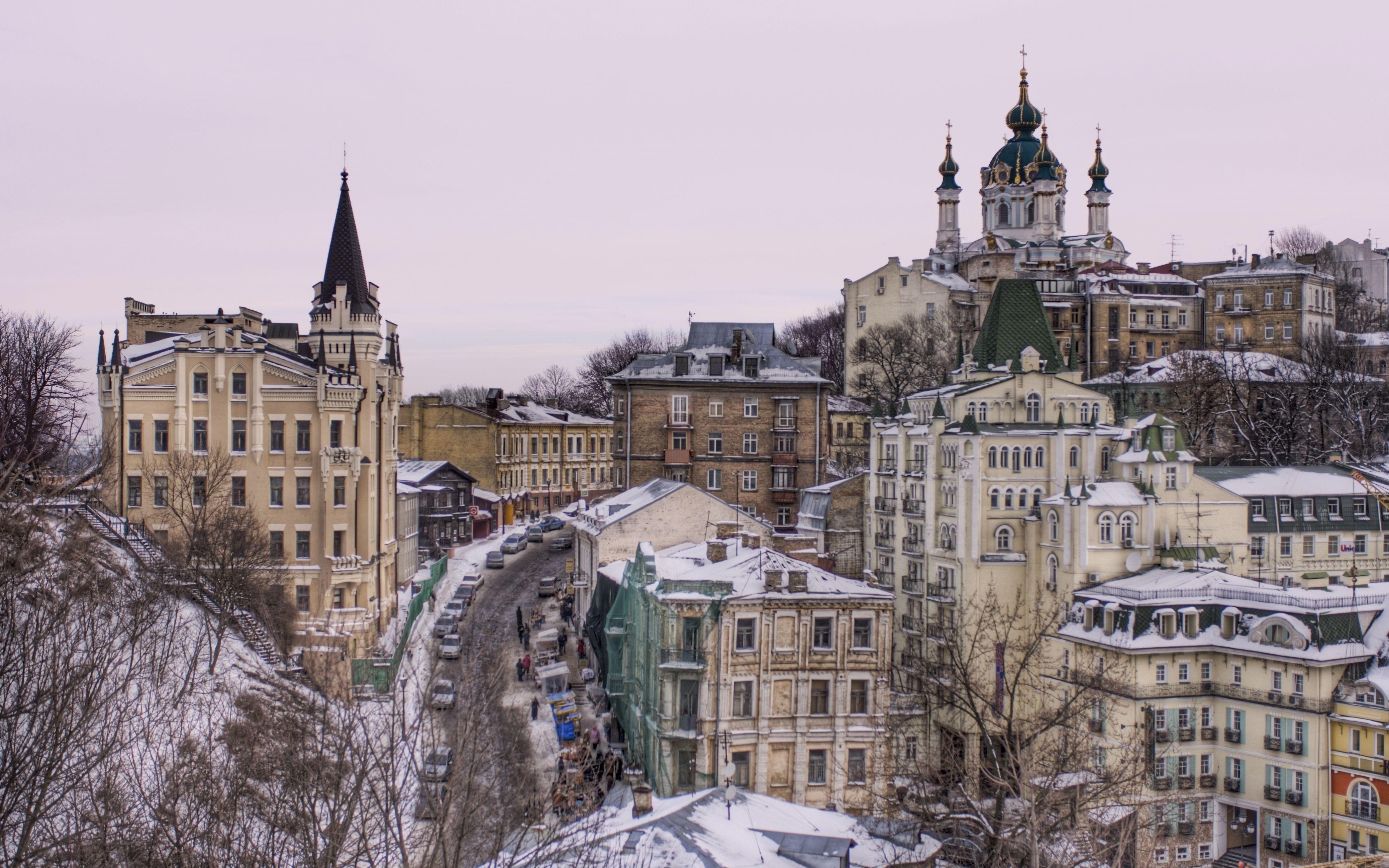 Kyiv, Ukraine, Hintergrund, Reise, Stadt, 4160x2600 4K Desktop