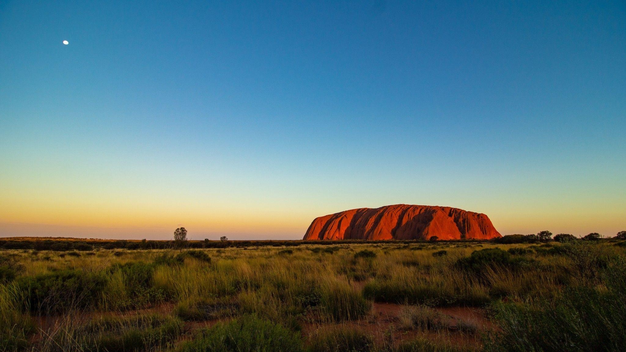 Uluru, Ayers Rock, Australien, 5K, 4K, 2050x1160 HD Desktop