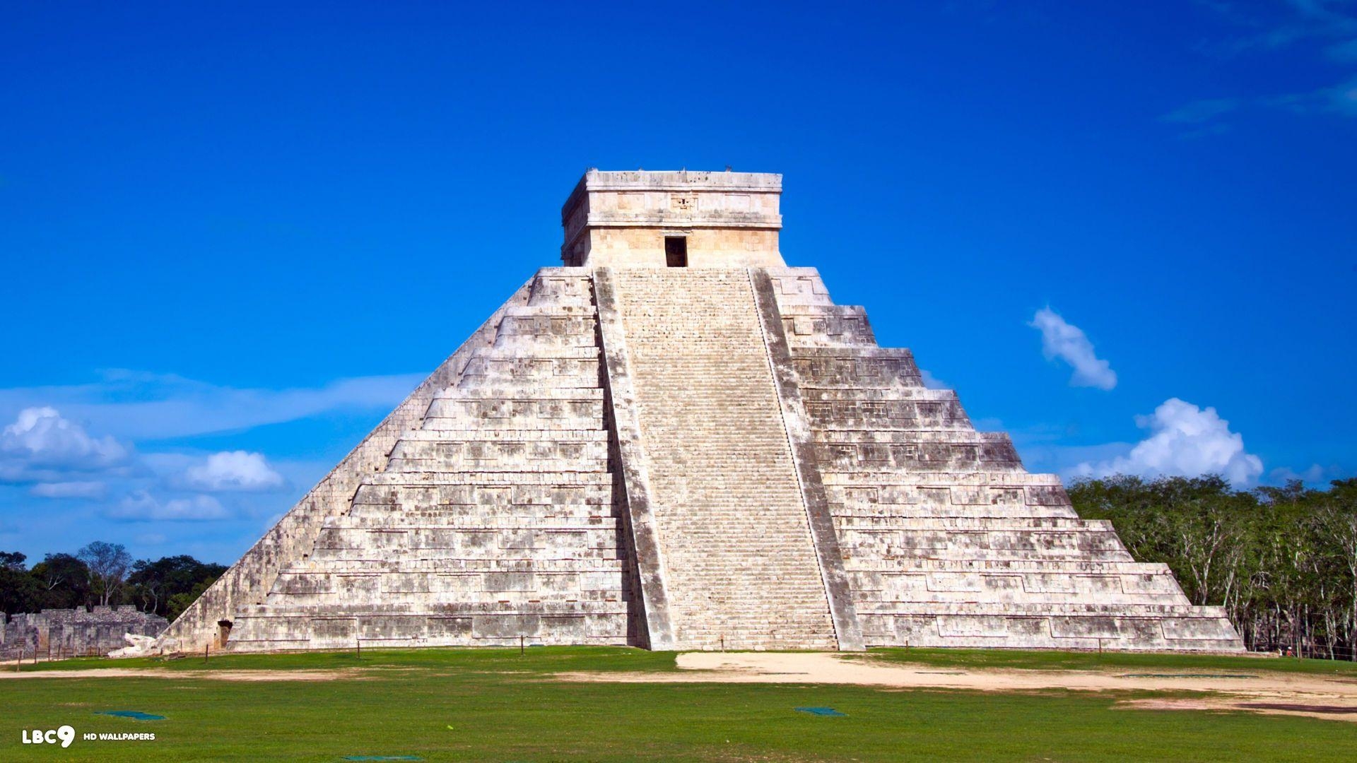 Chichen Itza, 7x1080, Maya-Ruinen, Yucatán Halbinsel, 1920x1080 Full HD Desktop