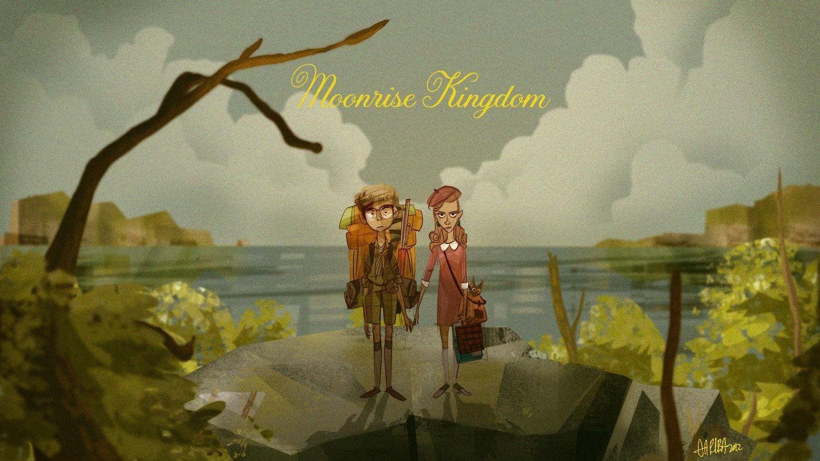 Moonrise Kingdom, Liebe, Camping, Scouts, Insel, 1600x900 HD Desktop