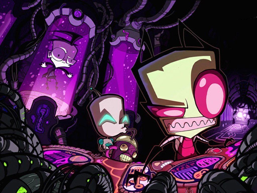 Invader Zim, Alien, Cartoon-Show, Humor, Nickelodeon, 1030x770 HD Desktop