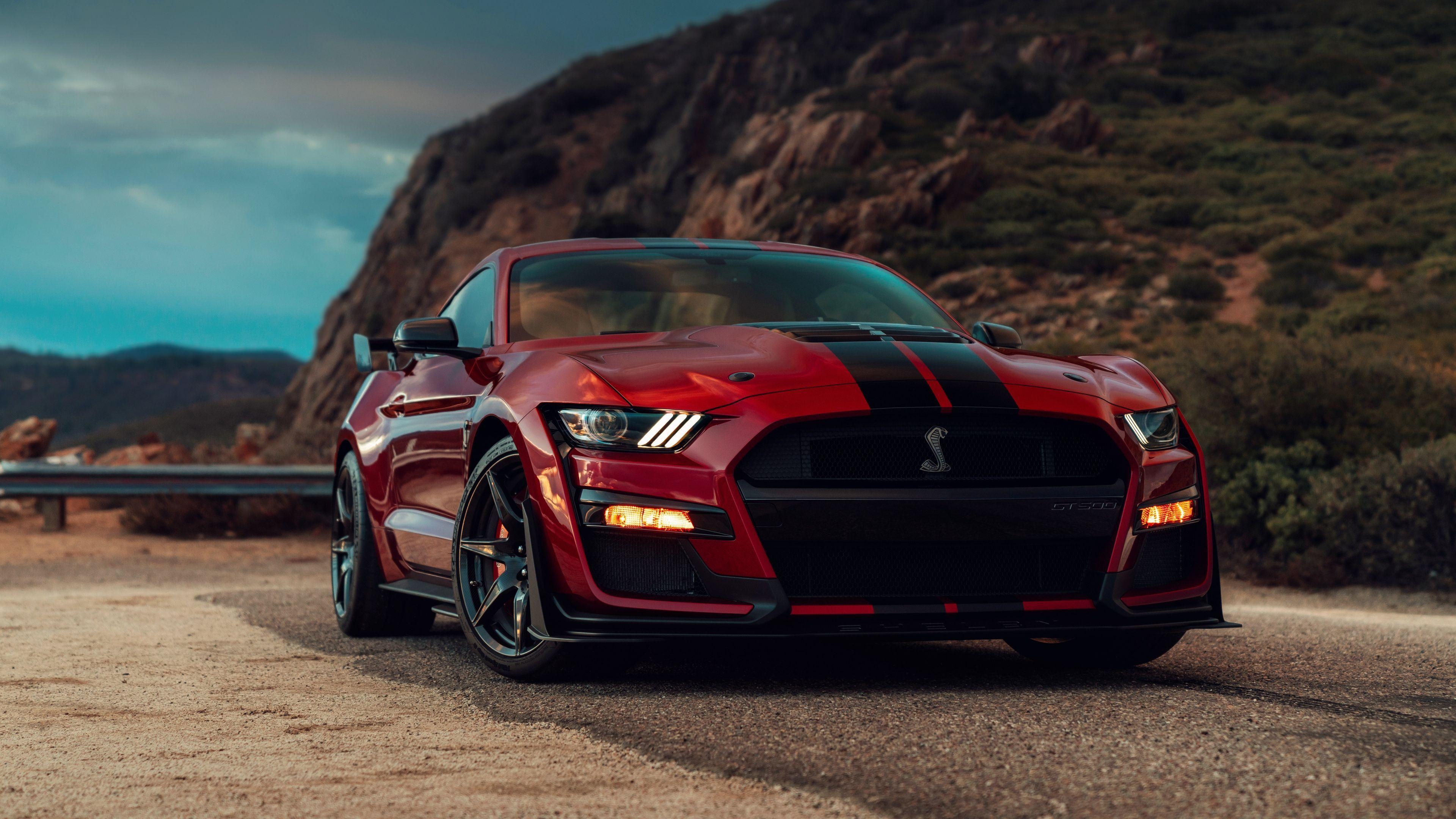 Ford Mustang, Shelby GT500, 4K, HD, Autos, 3840x2160 4K Desktop