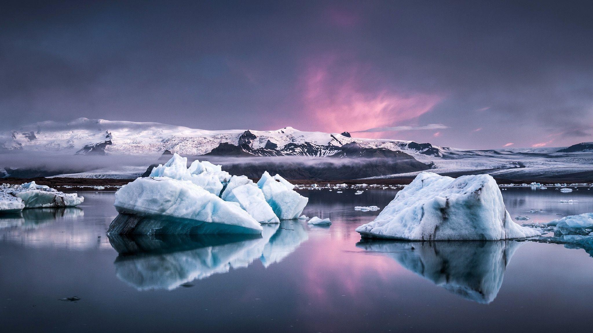 Eisberg, Natur, Hintergrundbild, Kälte, Arktis, 2050x1160 HD Desktop