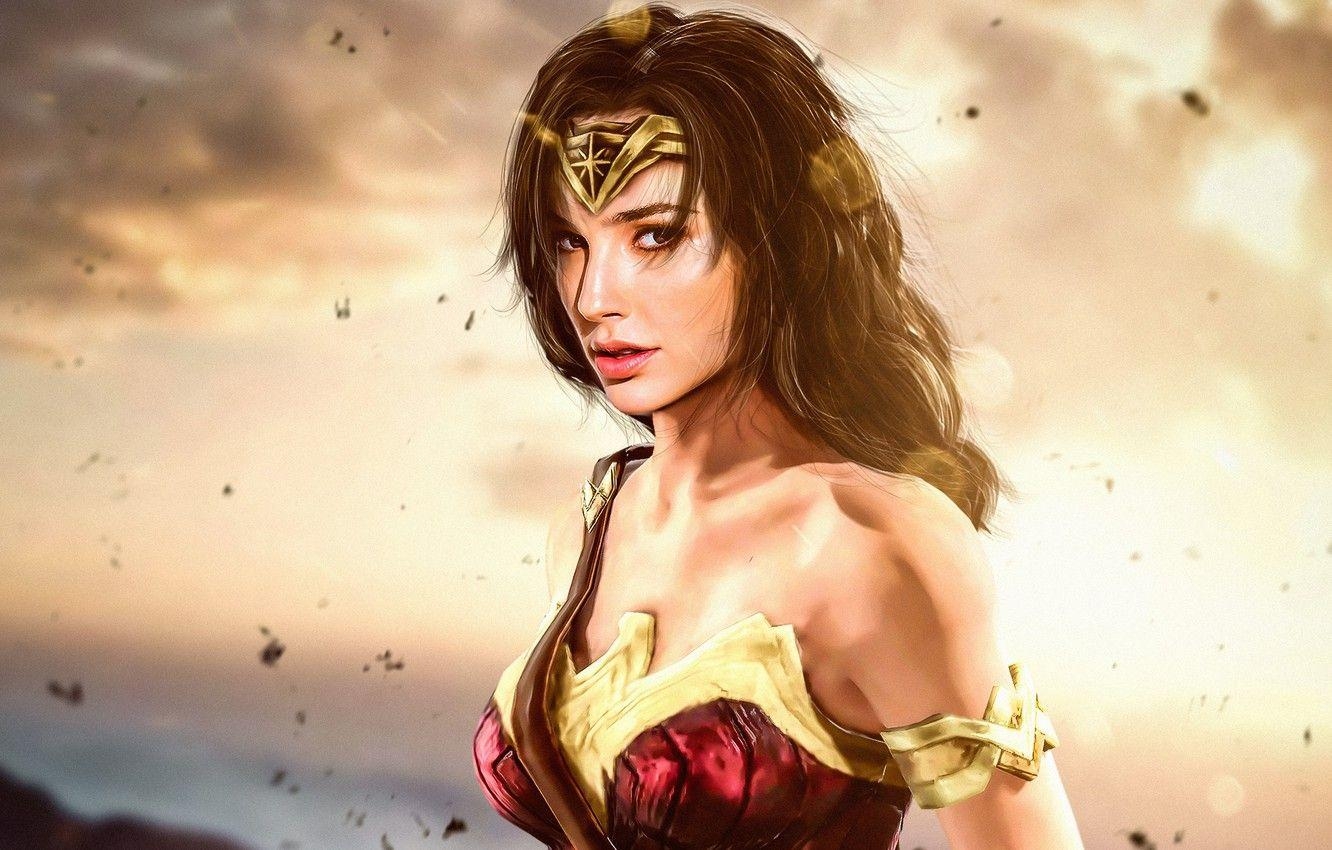 Wonder Woman, Gal Gadot, DC Comics, Diana Prince, Film, 1340x850 HD Desktop