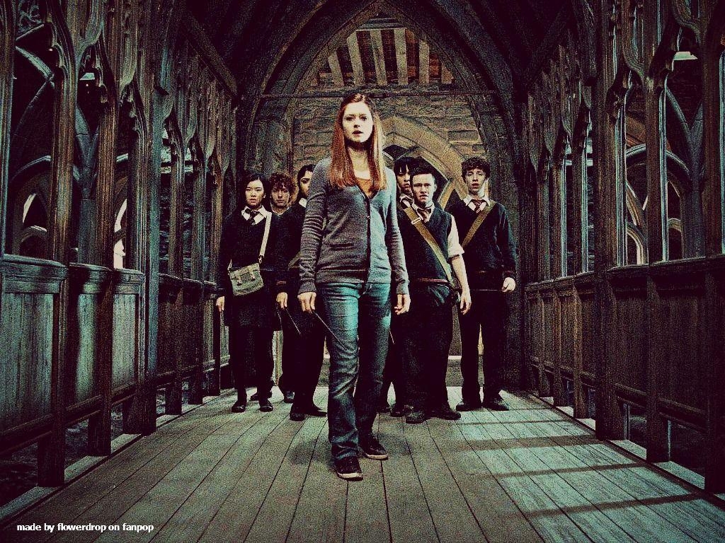 Ginny Weasley, Gryffindor, Hogwarts, Filmrolle, Magie, 1030x770 HD Desktop