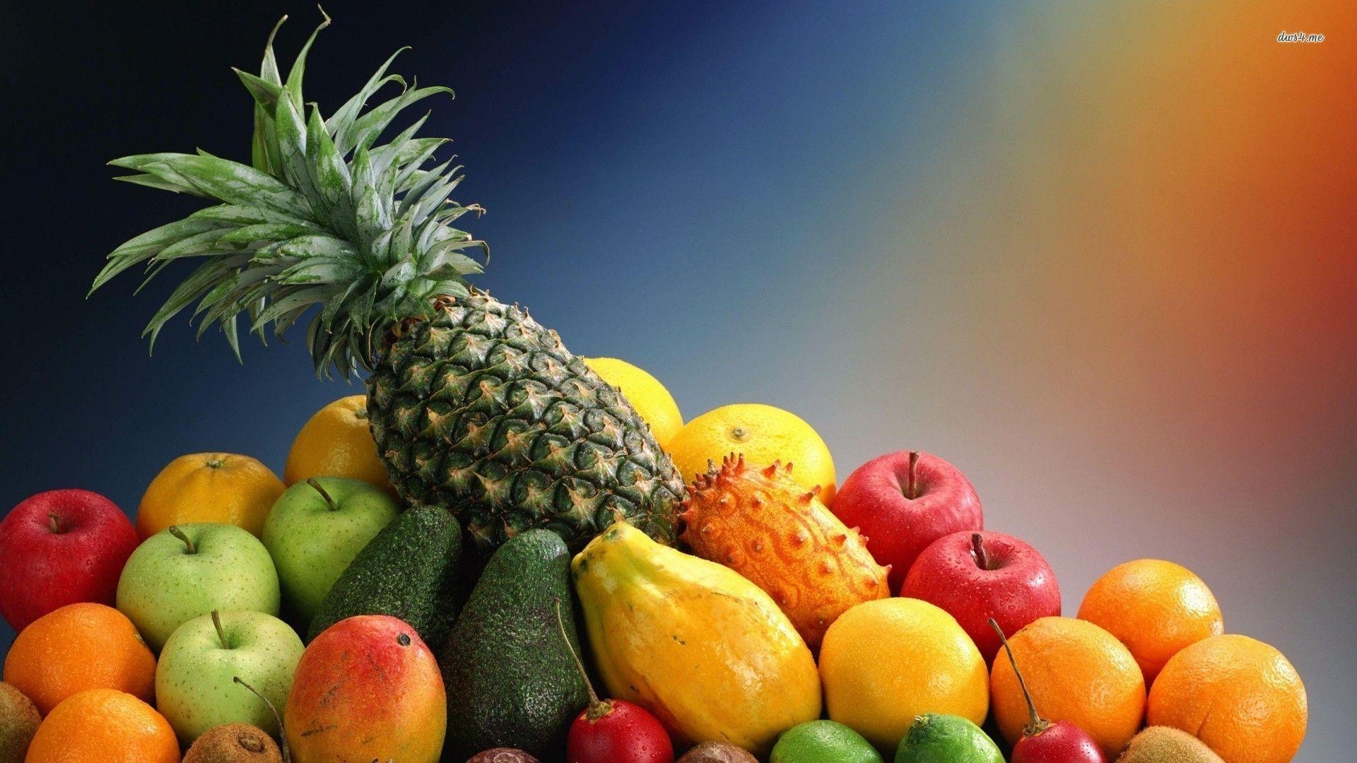 Tropische Früchte, Hintergrund, Bild, Lebensmittel, Sommer, 1920x1080 Full HD Desktop