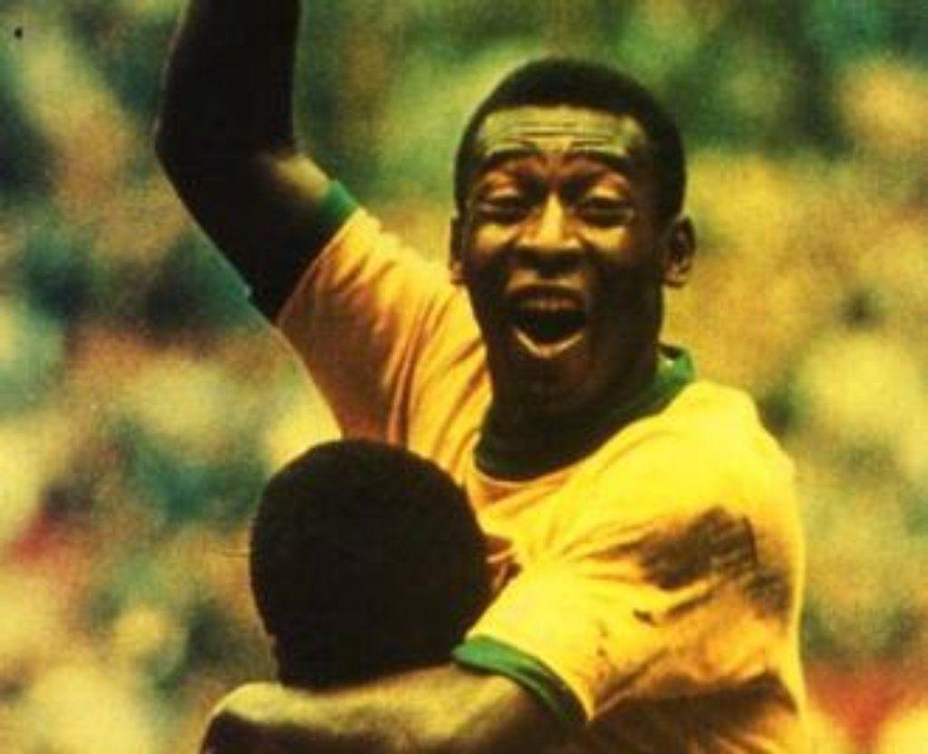 Pele, Fußballlegende, Brasilien, Ikone, Poster, 1030x840 HD Desktop