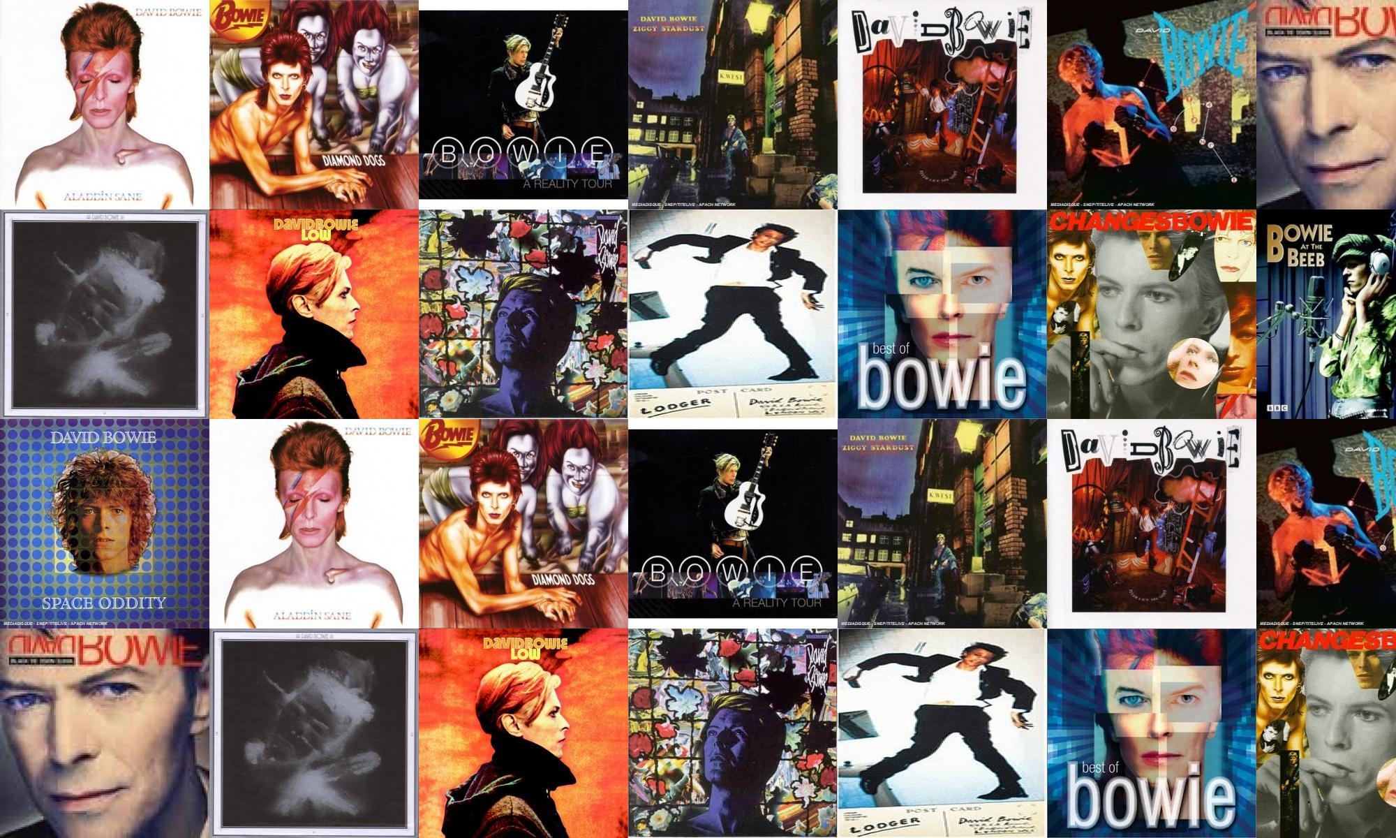 David Bowie, Aladdin Sane, Diamond Dogs, Reality, CD, 2000x1200 HD Desktop