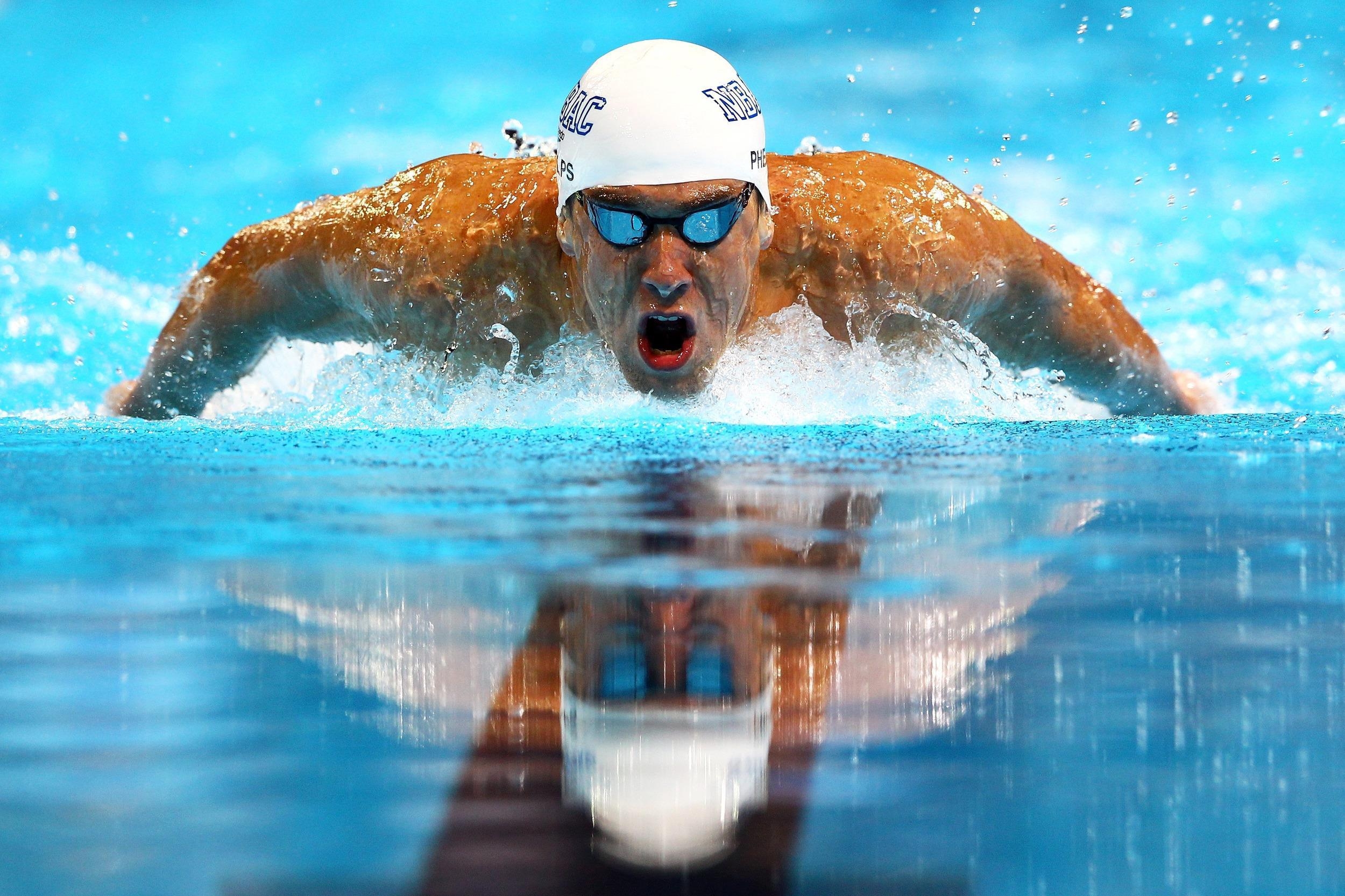 Michael Phelps, HD, Sport, Olympische Spiele, Schwimmen, 2500x1670 HD Desktop