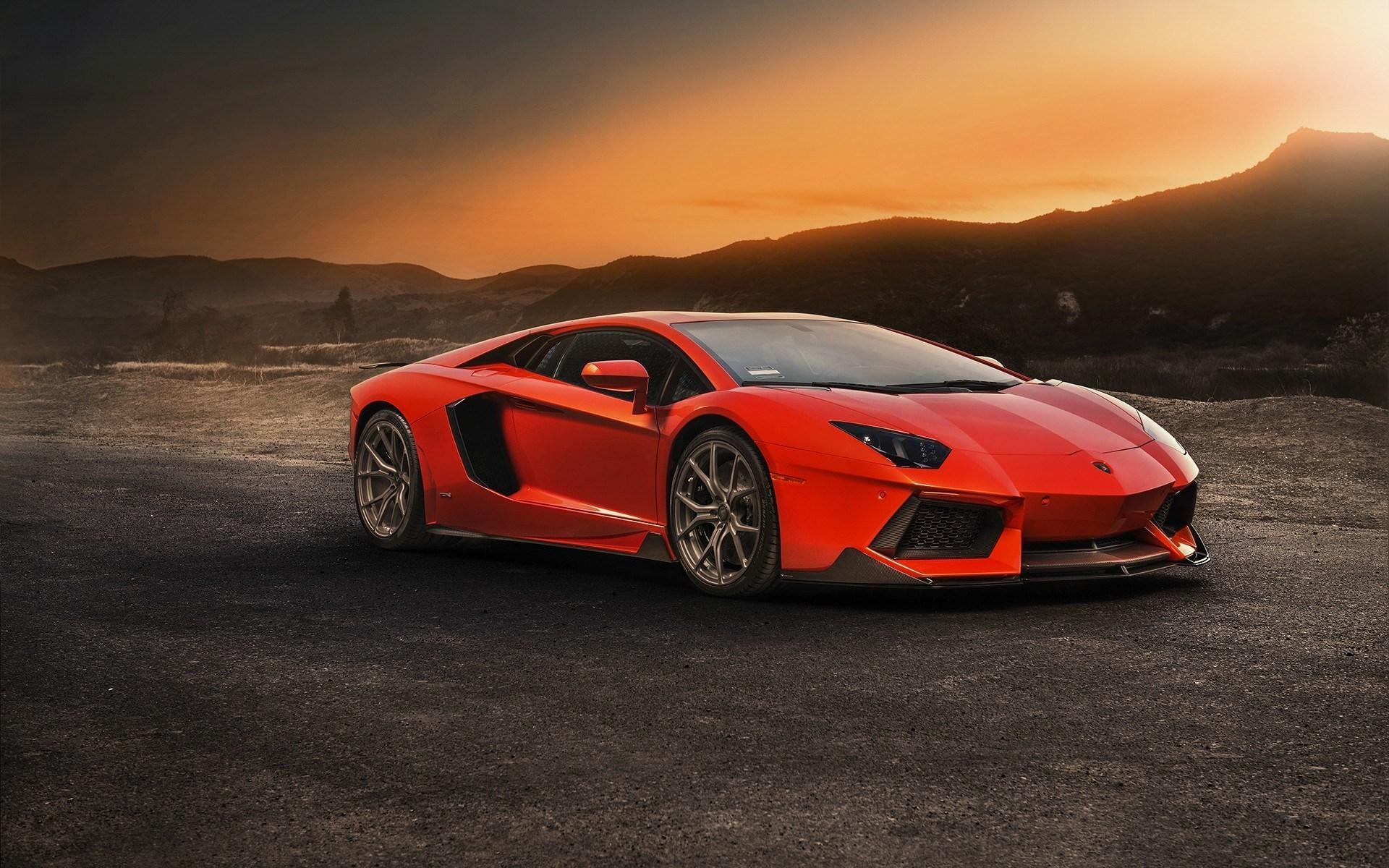 Orange Lamborghini, Desktop, Herunterladen, Sportwagen, Cool, 1920x1200 HD Desktop