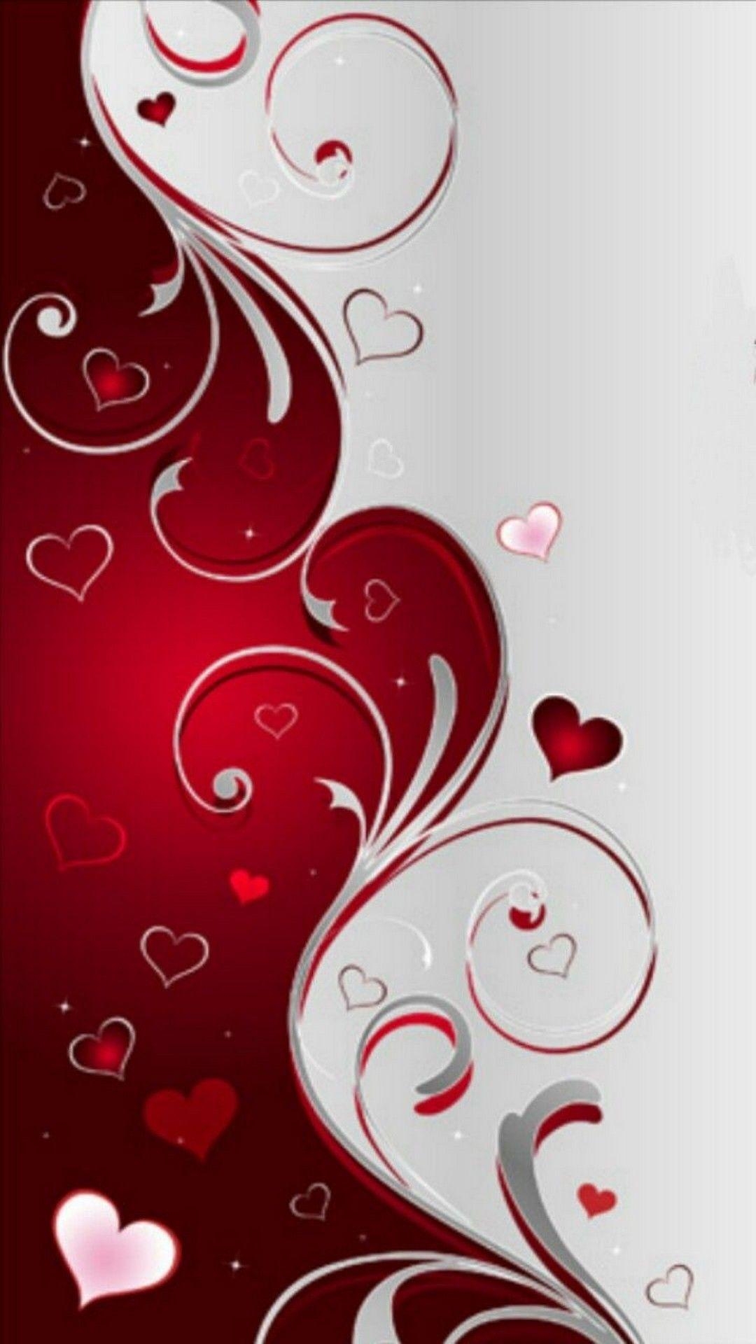 Valentinstag, iPhone, Romantik, liebevoll, Feier, 1080x1920 Full HD Handy