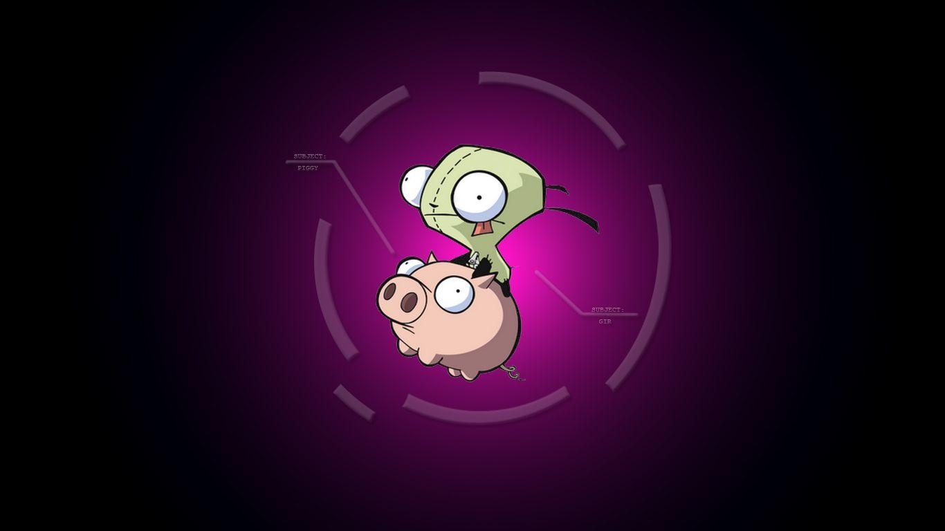 Invader Zim, Zeichentrick, Nickelodeon, HD, Download, 1370x770 HD Desktop