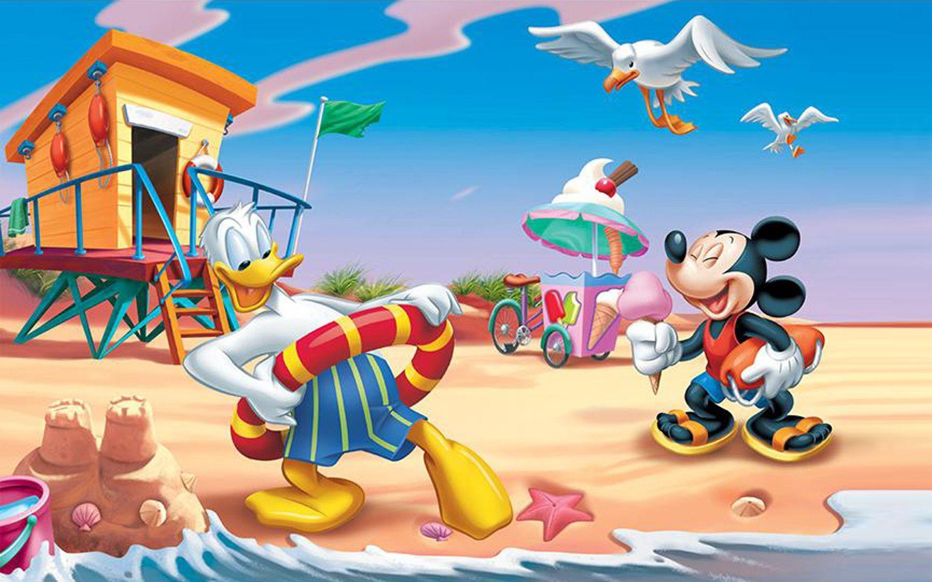 Donald Duck, Zeichentrick, Entenhausener, HD, Comic, 1920x1200 HD Desktop