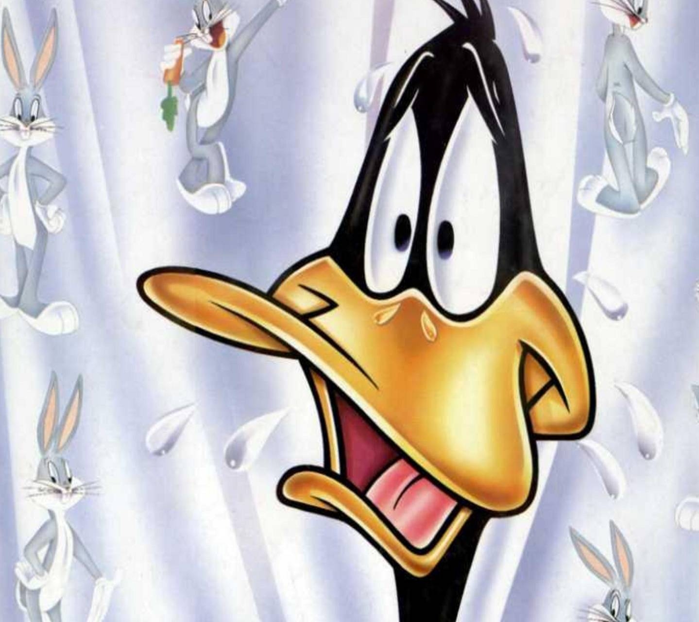 Daffy Duck, Cartoon Szene, Hintergrundbild, Bild, Looney Tunes, 1440x1280 HD Desktop