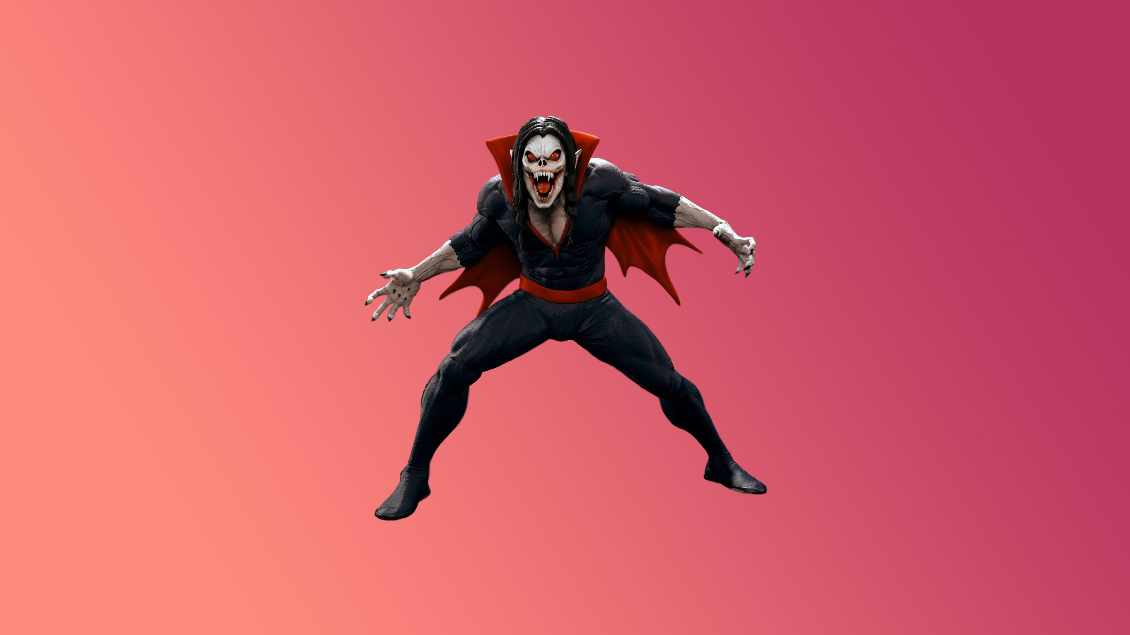 Morbius, Minimal, Fanart, 4K, Bild, 3840x2160 4K Desktop