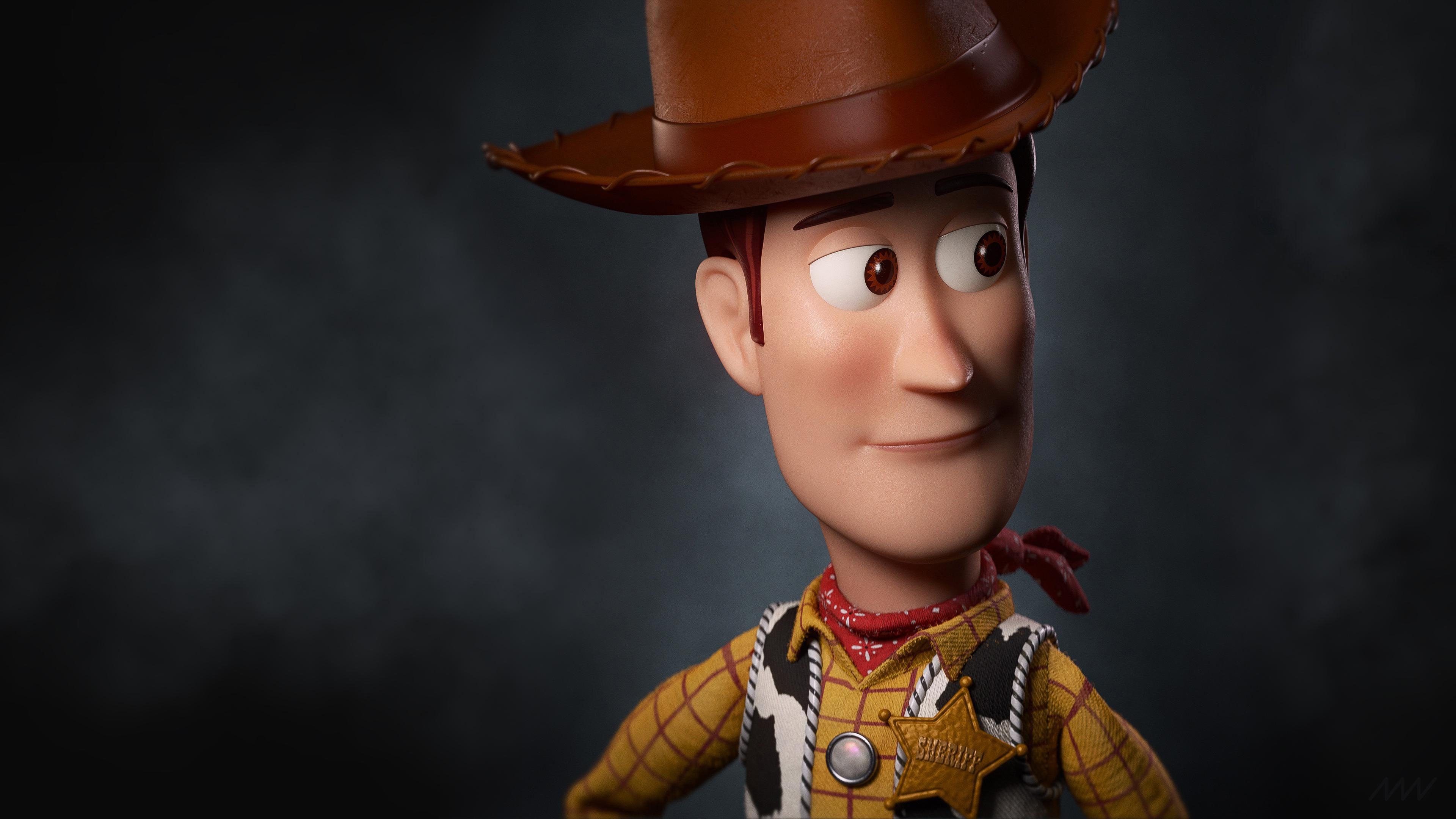 Woody, Toy Story, HD, 4K Bild, Cartoon, 3840x2160 4K Desktop