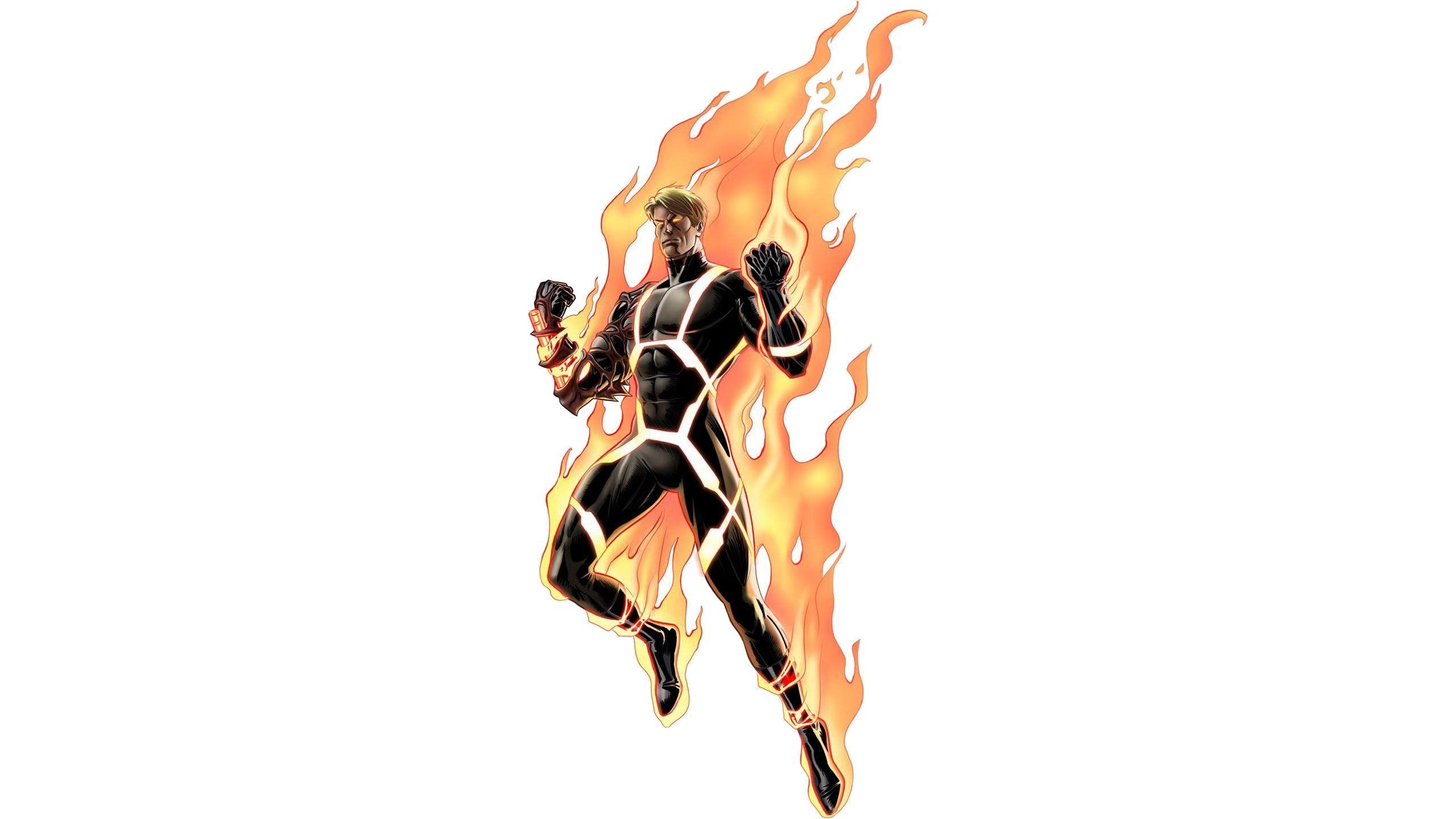 Human Torch, HD, Hintergrund, Bild, Superheld, 2560x1440 HD Desktop