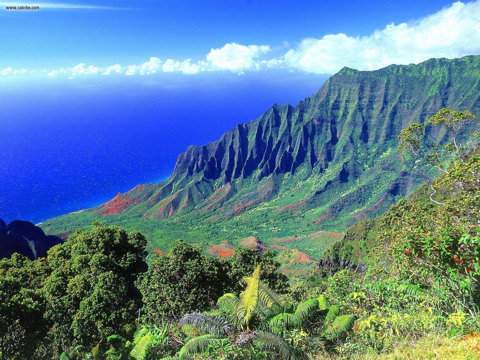 Kalalau Valley, Kauai, Natur, Bild, Hawaii, 1600x1200 HD Desktop