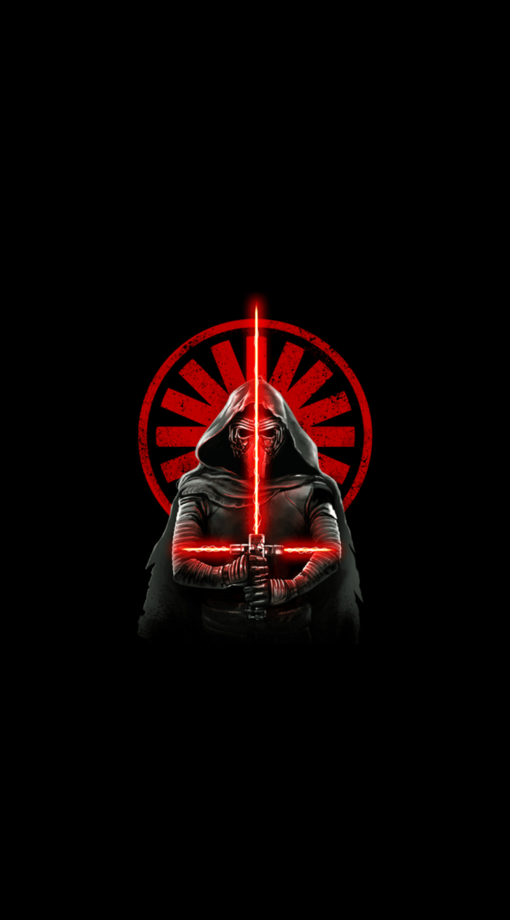 Kylo Ren, AMOLED, Wallpaper, Star Wars, Helm, 730x1320 HD Handy