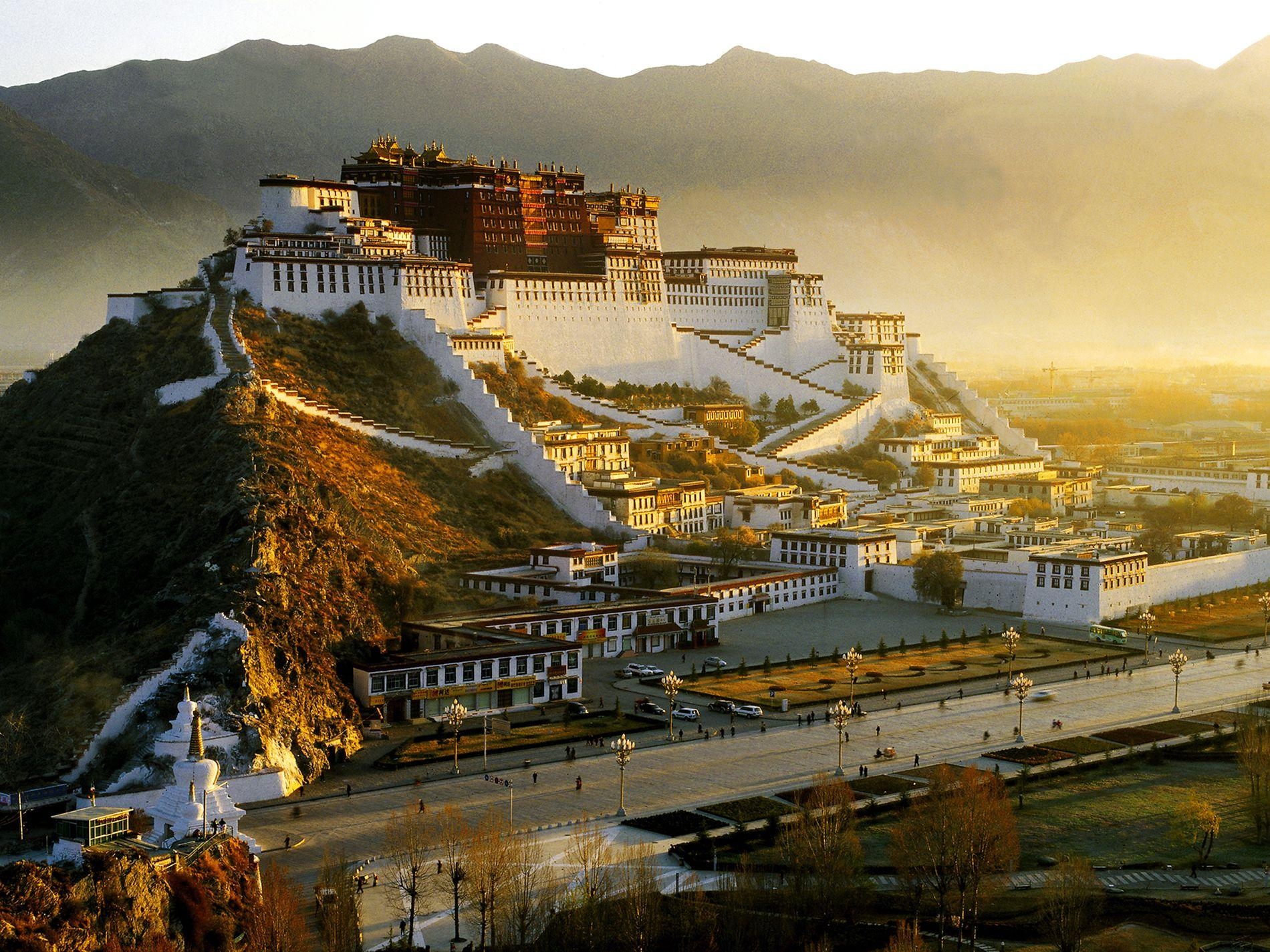 Potala-Palast, Tibet, Dämmerung, Bild, Reiseziel, 1900x1430 HD Desktop