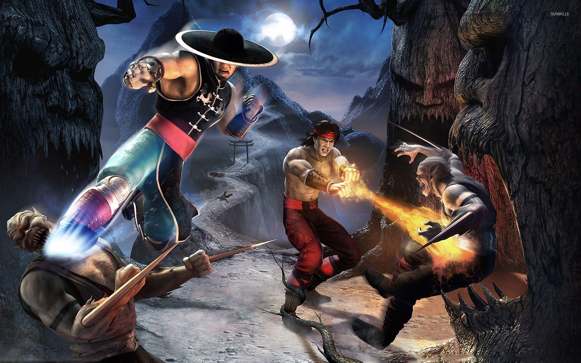 Liu Kang, Kung Lao, Mortal Kombat, Shaolin, Mönche, 1920x1200 HD Desktop