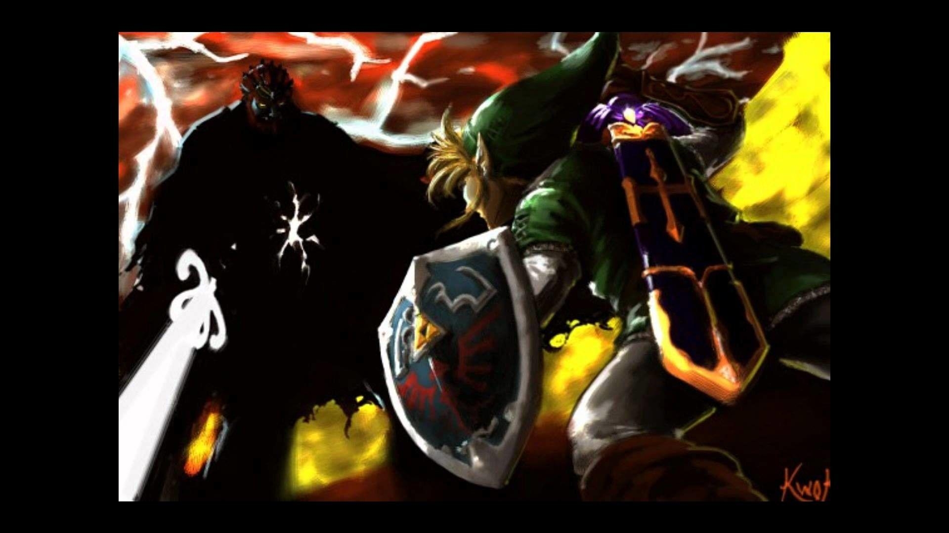 Ganondorf, Gaming, Zelda, Bösewicht, Triforce, 1920x1080 Full HD Desktop