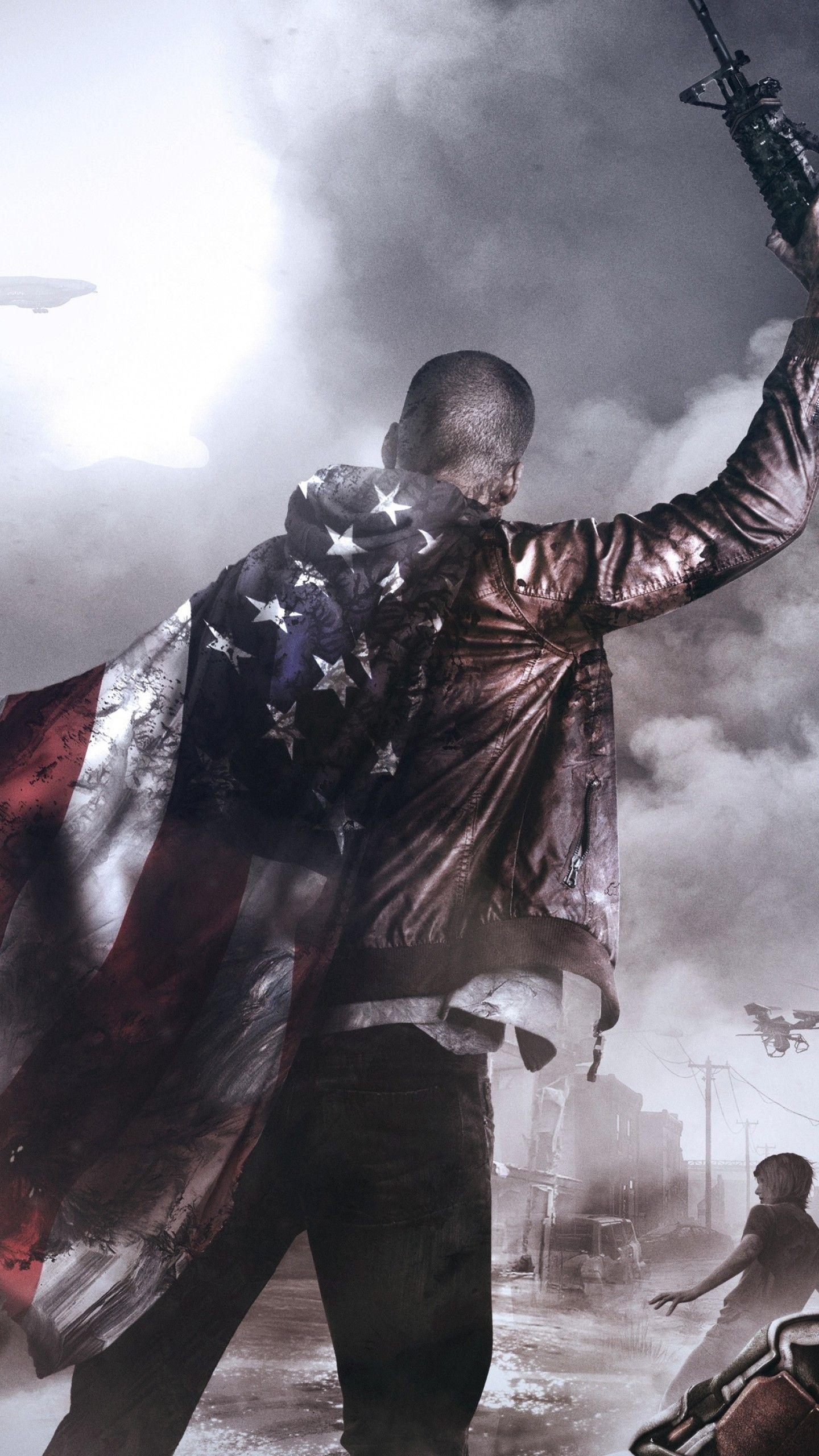 Homefront Revolution, FPS Soldat, Shooter, Basis, Gaming, 1440x2560 HD Handy