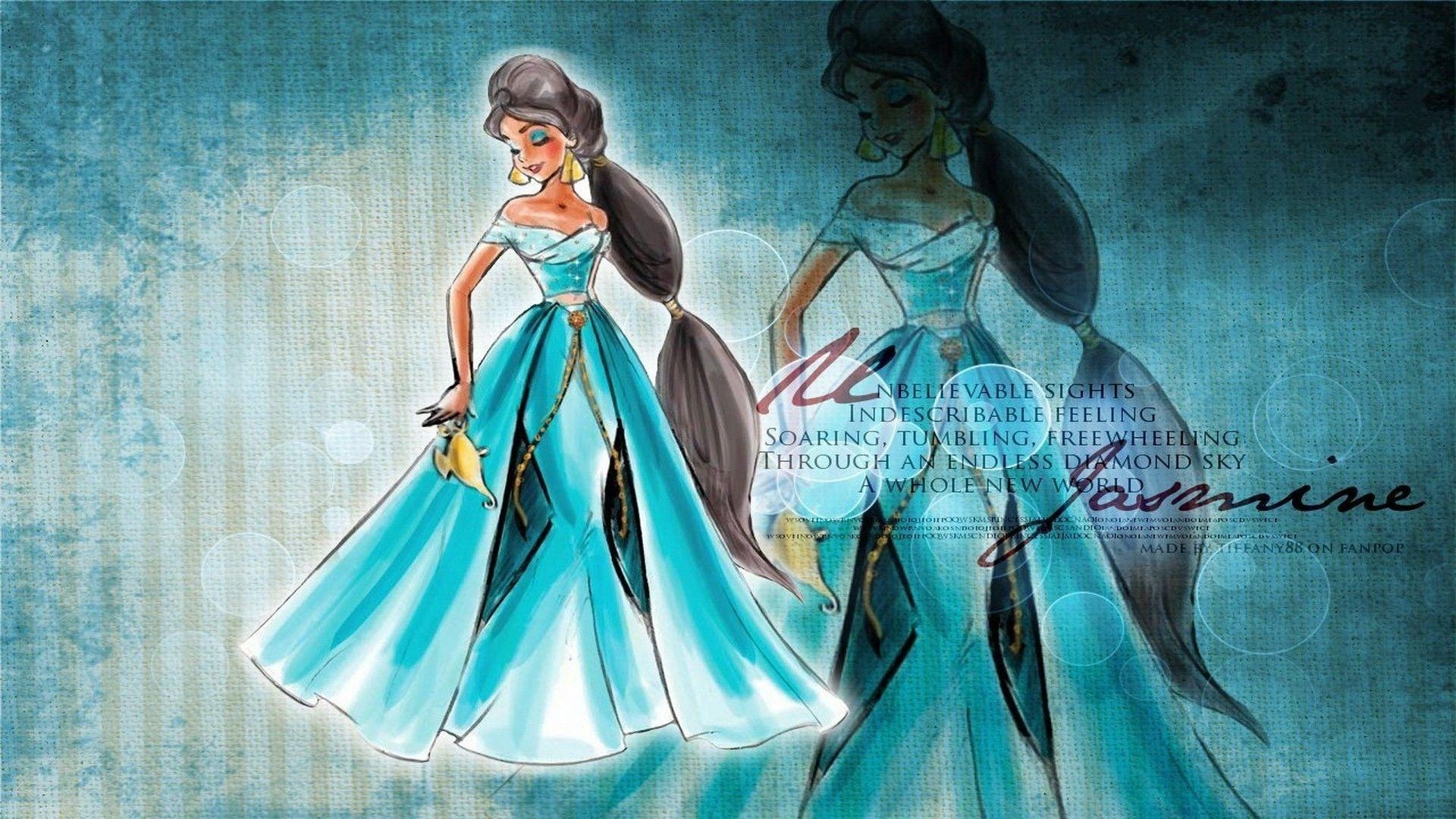Jasmin, Disney, arabische Nächte, Aladdin, Prinzessin, 1920x1080 Full HD Desktop